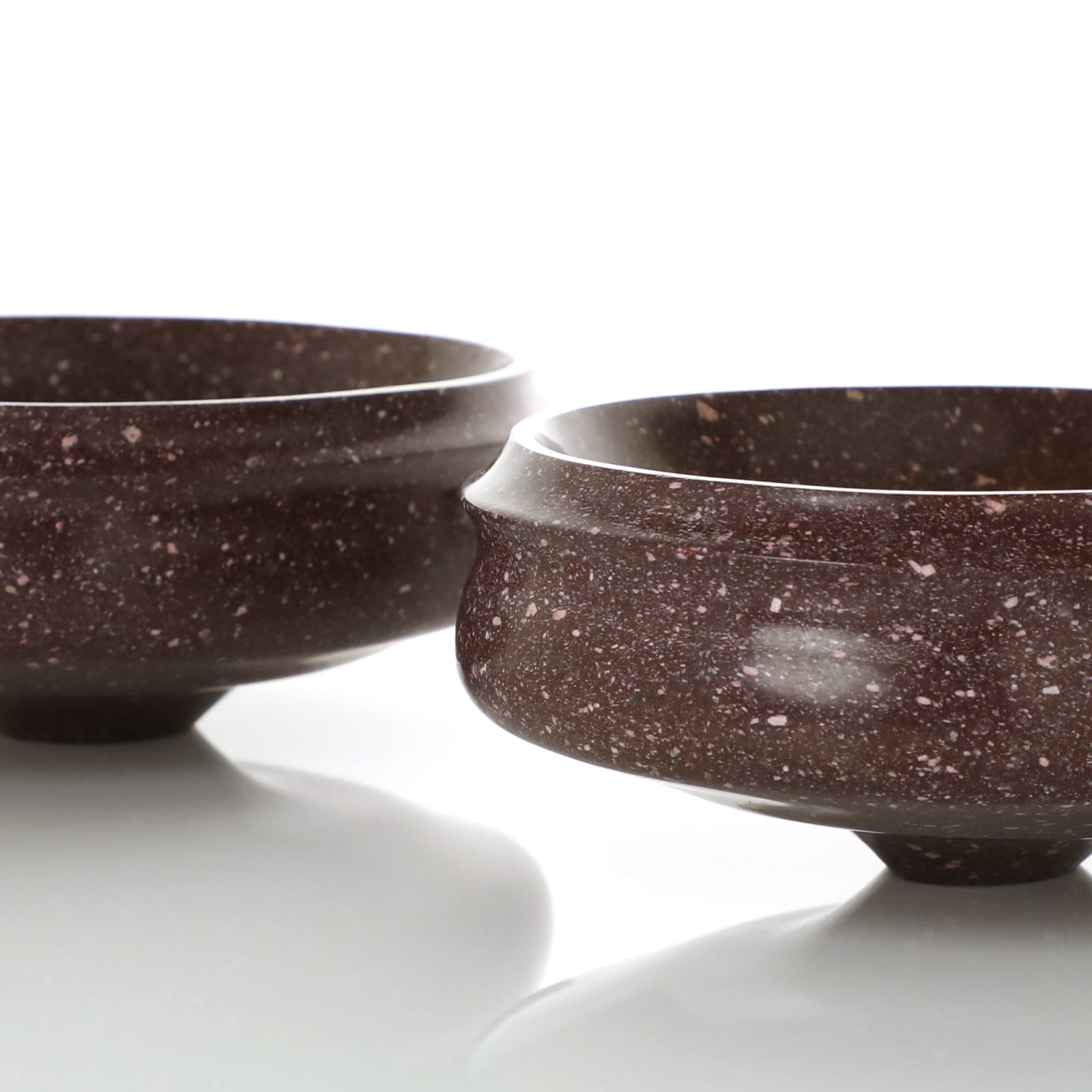 Stephen Cox RA, Pair of Lip Bowls: Julius Caesar & Cleopatra, 2022