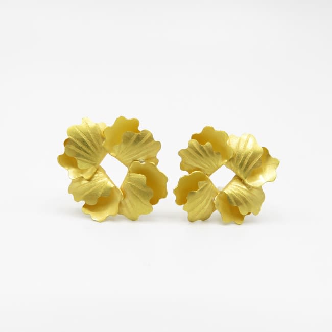 Jacqueline Ryan, Small Oak Leaf Earrings, 2020