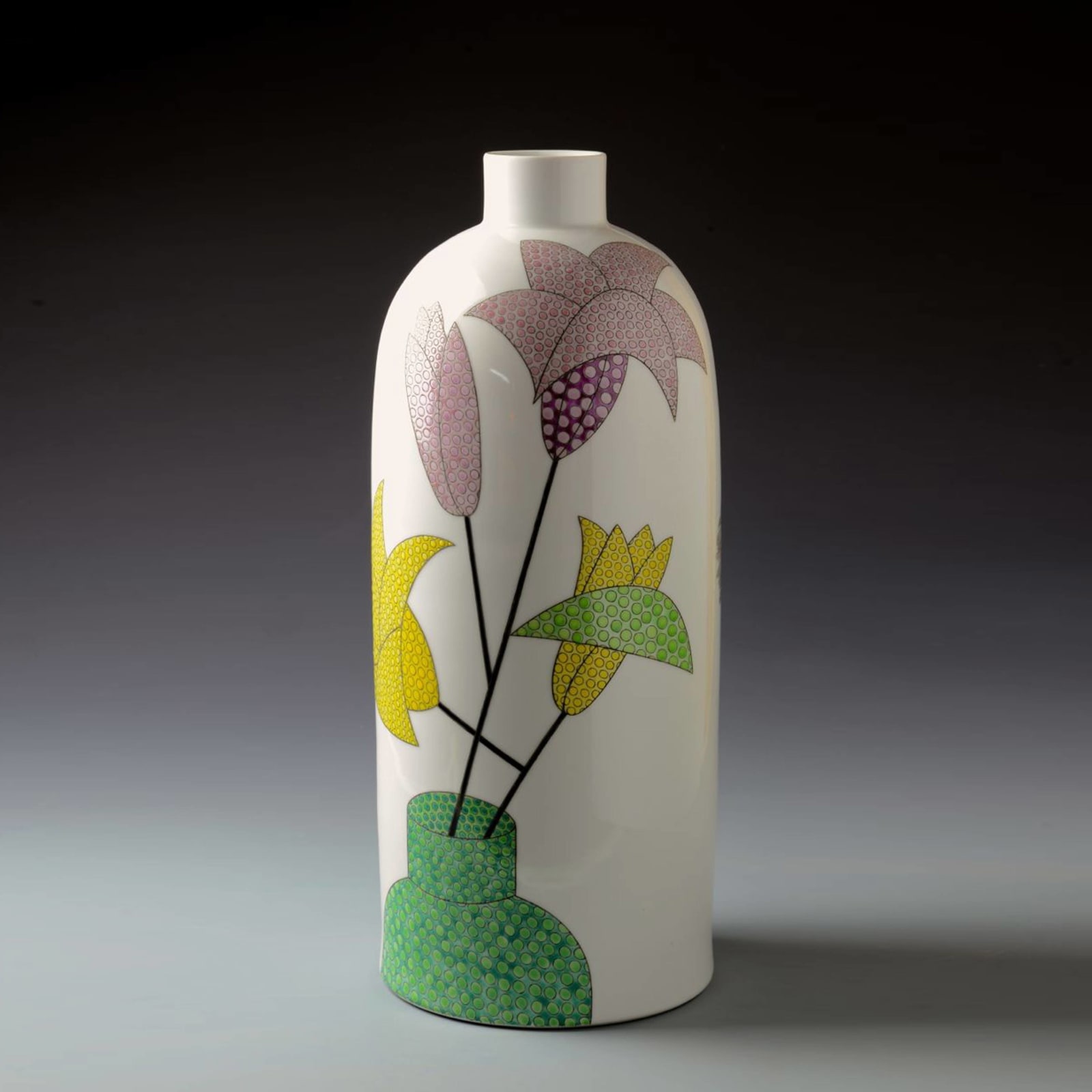 Felicity Aylieff, Still Life with Brushes, Scissors and Flowers, 2013