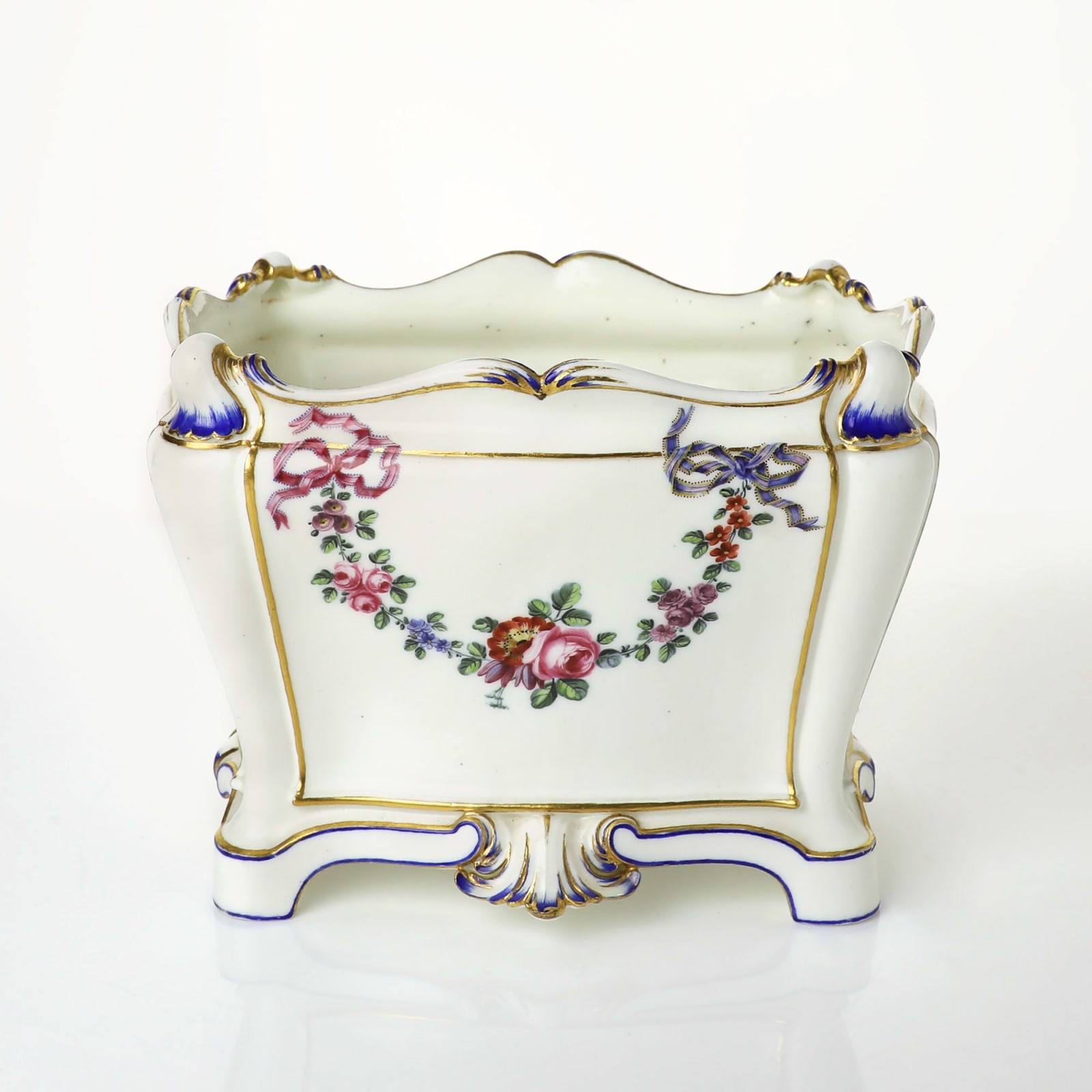 Sèvres Porcelain, A Soft-Paste Sèvres Porcelain Flower Vase, 1766