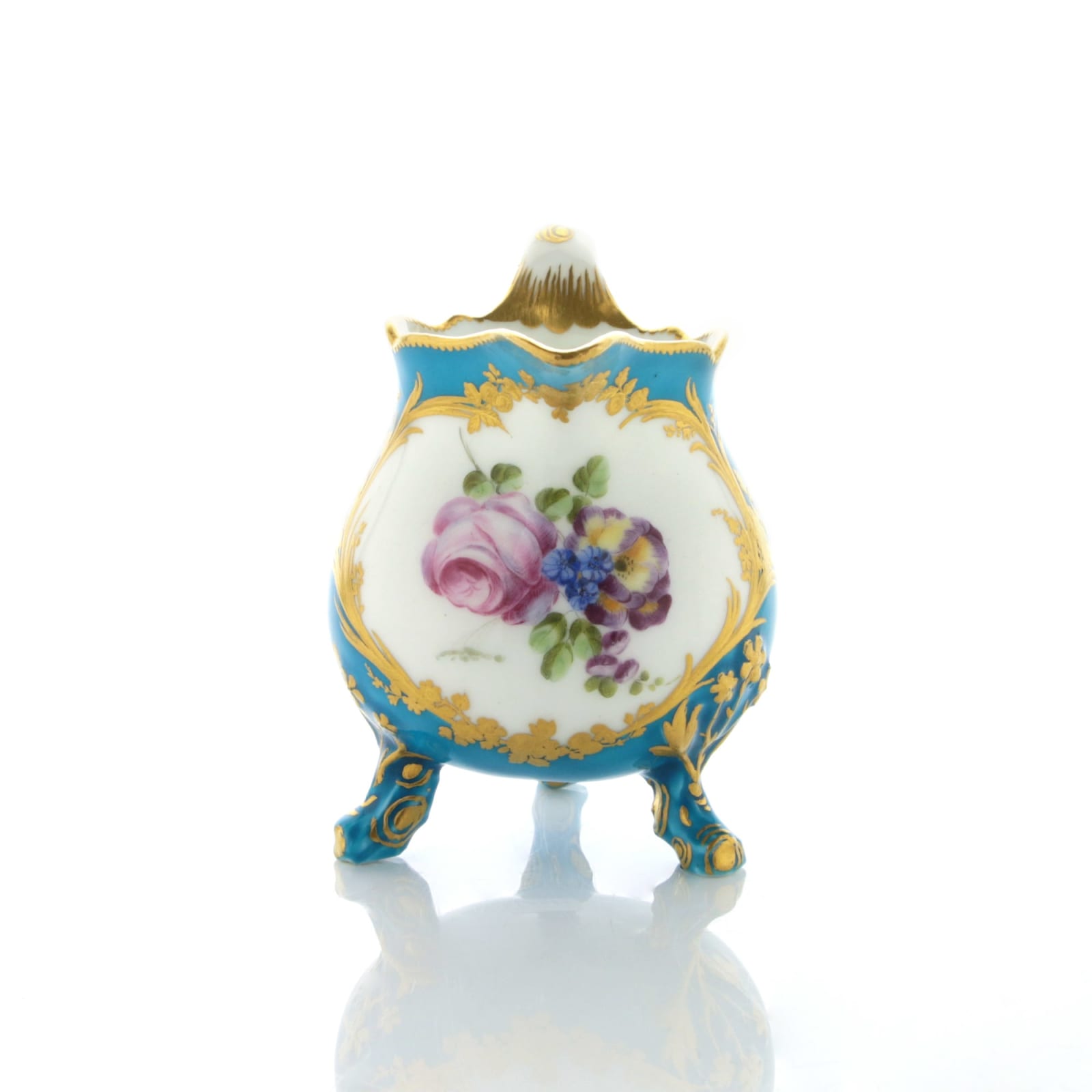 Sèvres Porcelain, A Soft-Paste Vincennes Porcelain Milk Jug, 1755