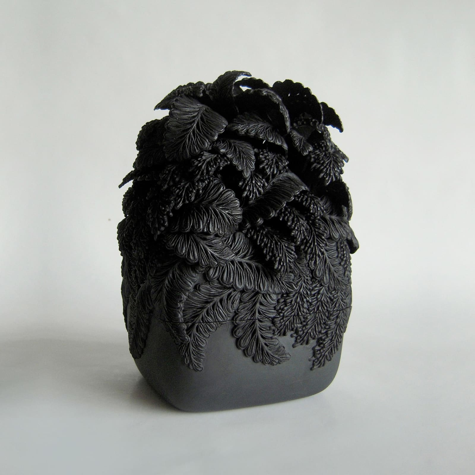 Hitomi Hosono, Black Wisteria Square Box, 2012