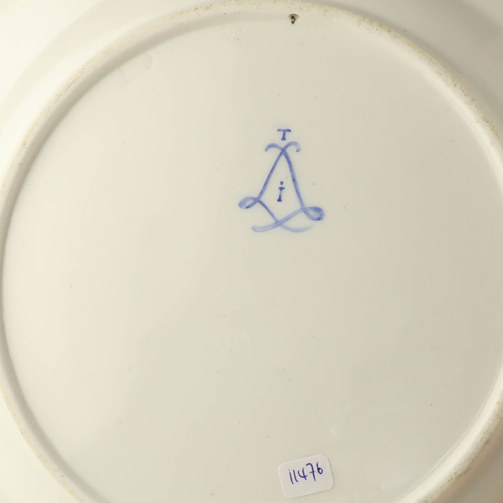 Sèvres Porcelain, A Soft-Paste Sèvres Porcelain Plate from the Nivernois service, 1762
