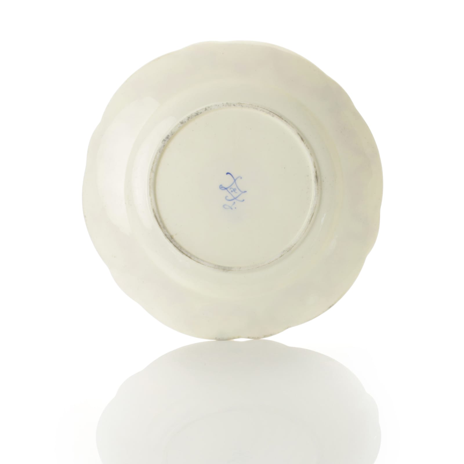 Sèvres Porcelain, A Royal Sèvres Plate made for Louis XV, 1770