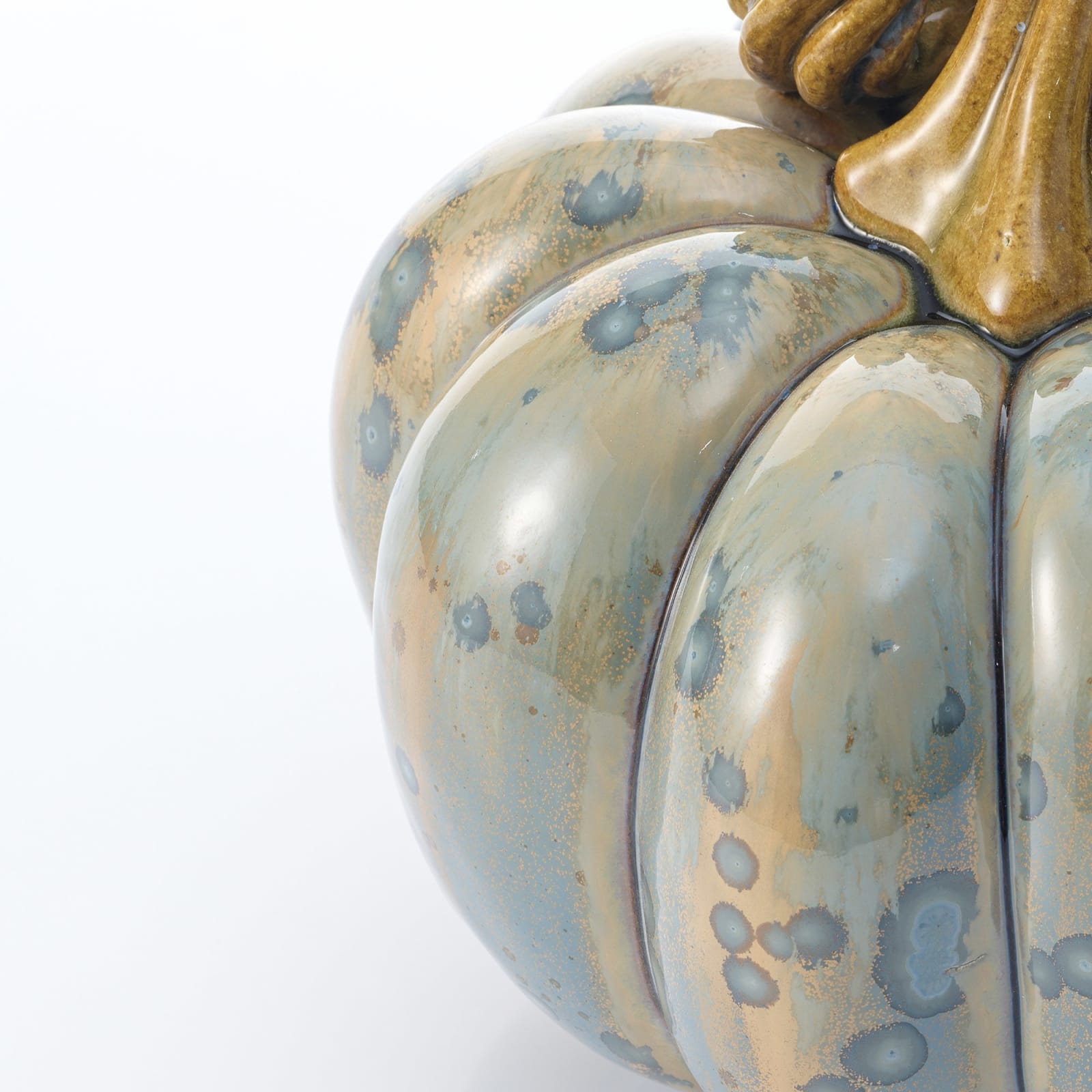 Kate Malone, Small Grey-Purple Pumpkin, 2025