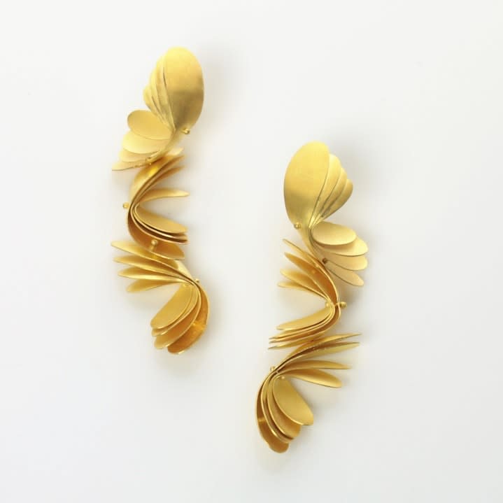 Jacqueline Ryan, Feather Earrings, 2019