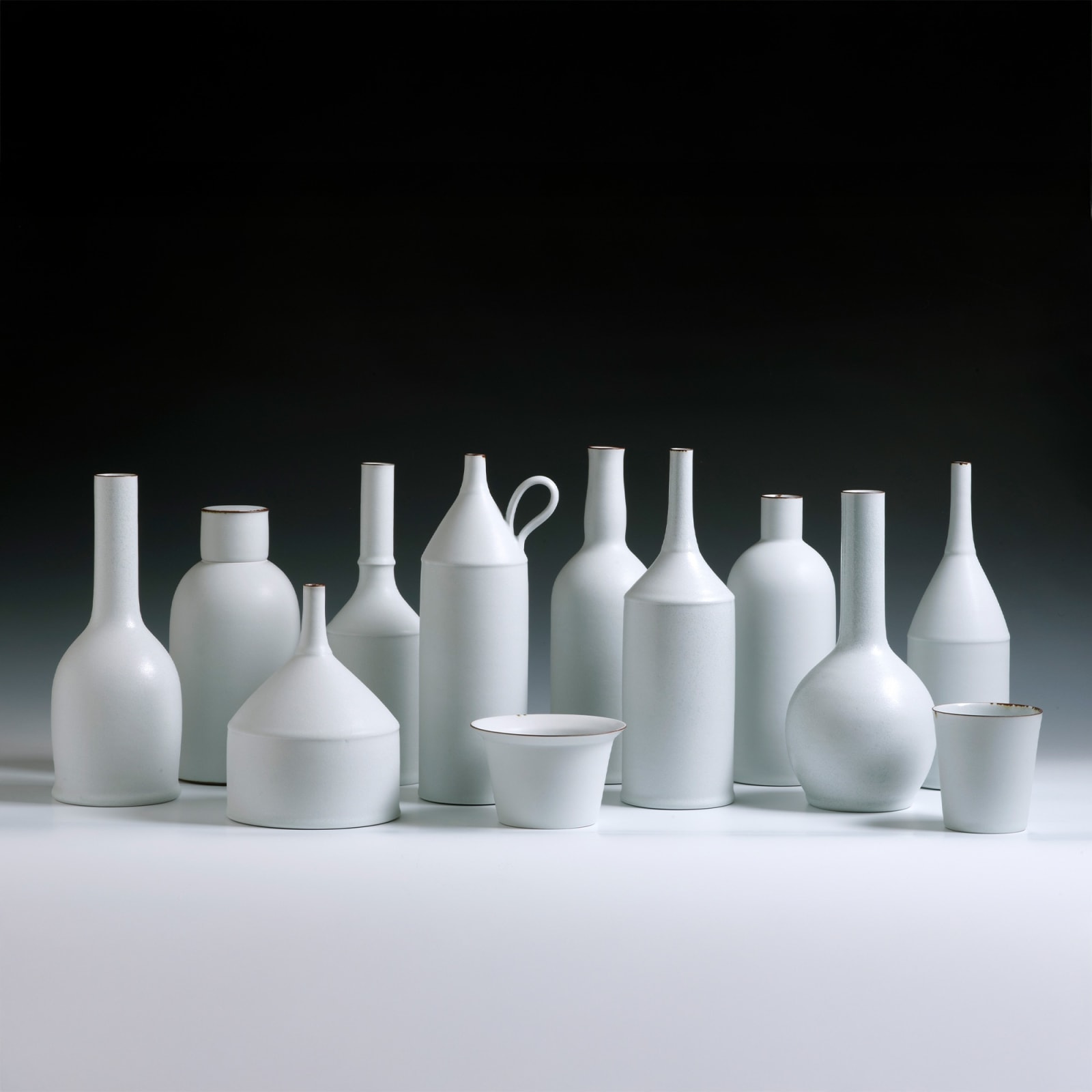 Kirsten Coelho, Still Life comprising of twelve vessels, 2012-13