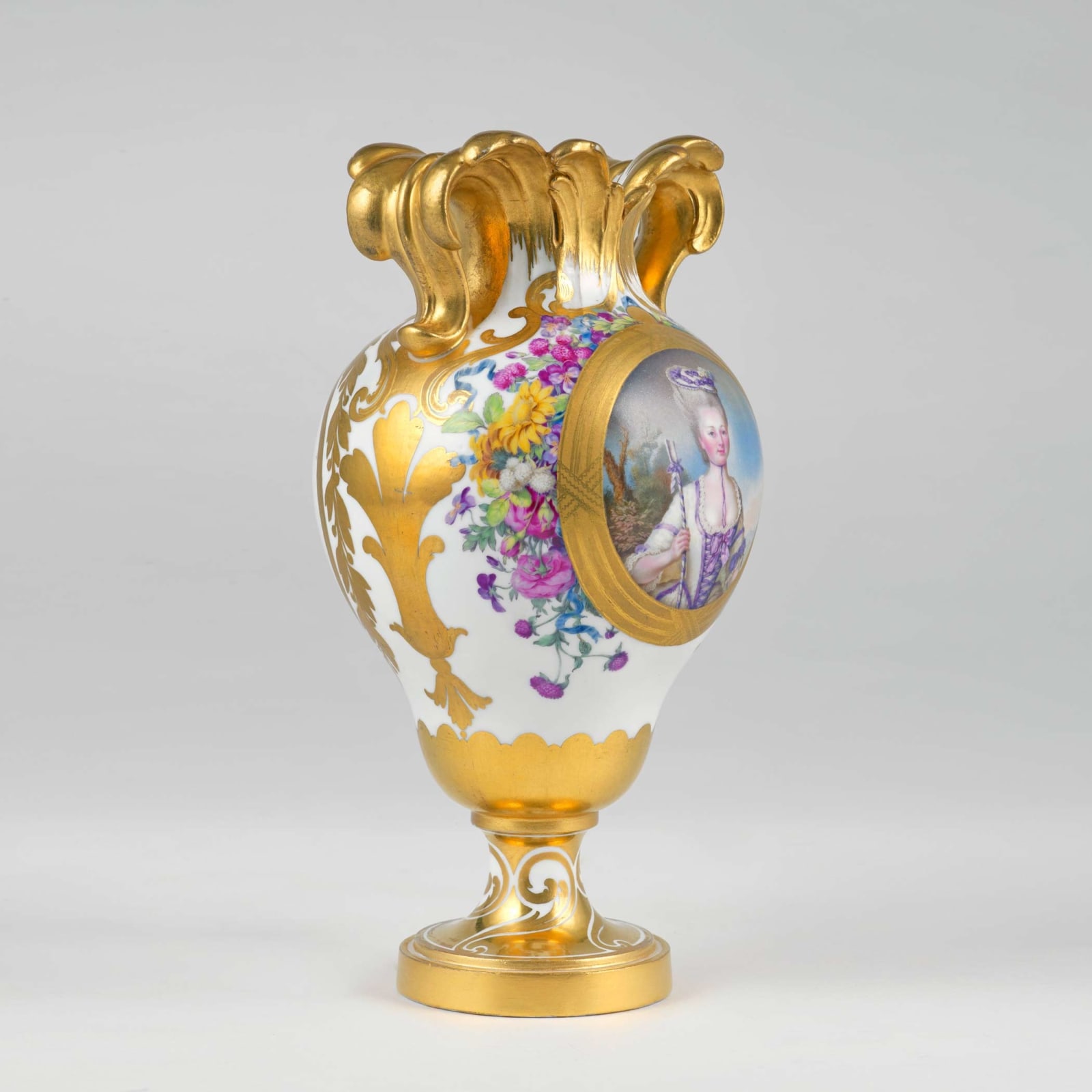 Sèvres Porcelain, A Sèvres Portrait Vase made for Louis XVI, 1774-75