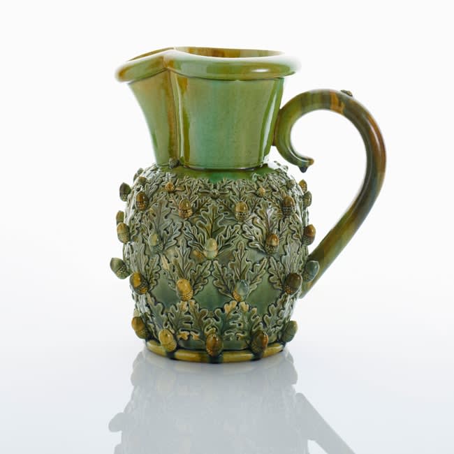 Kate Malone, Lattice Acorn and Oak Leaf Jug, 2018