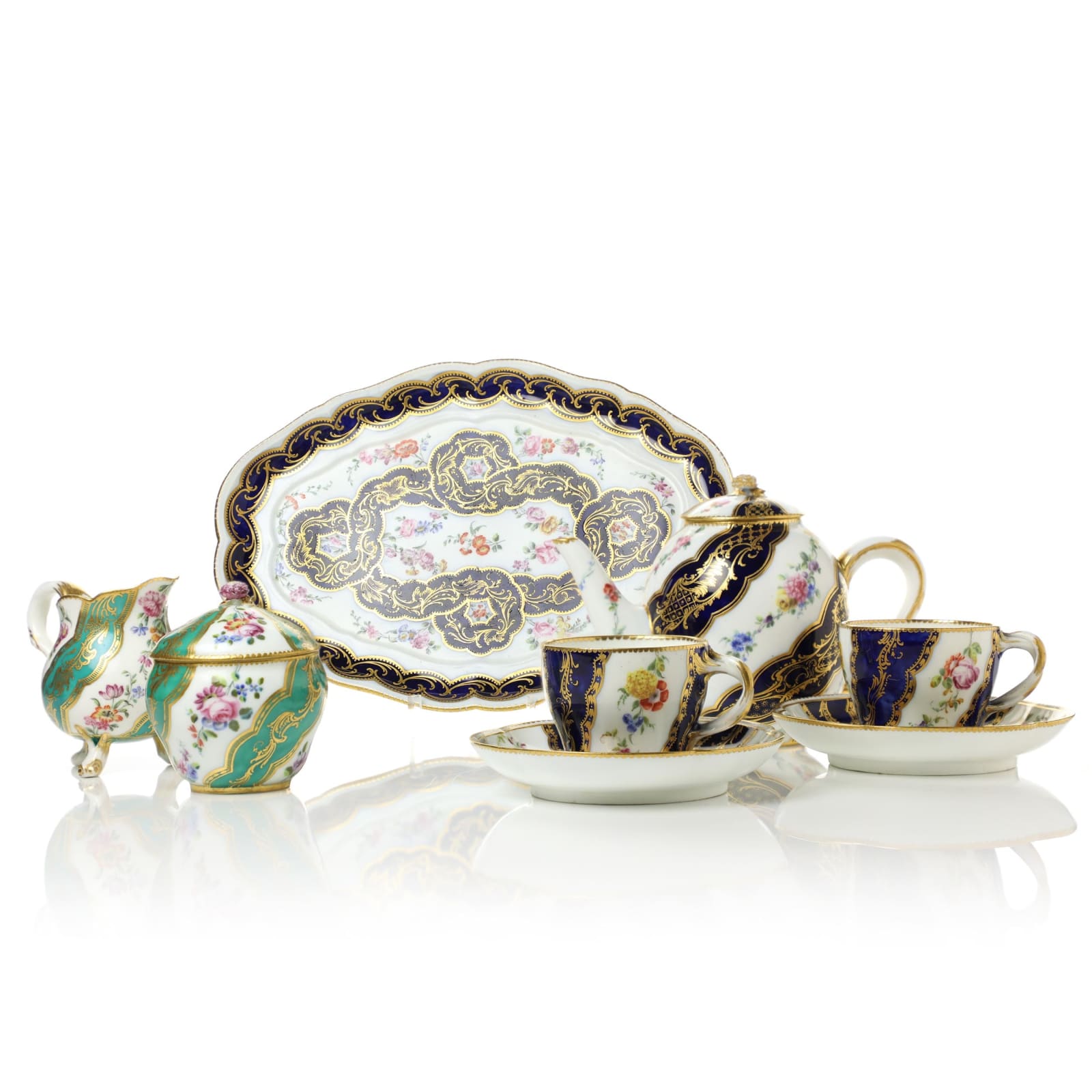 Sèvres Porcelain, A Soft-Paste Sèvres Porcelain Milk Jug, 1758