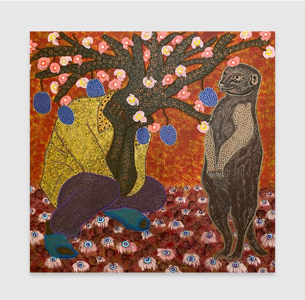 Ousmane Niang, L'arbre accroupi, 2025