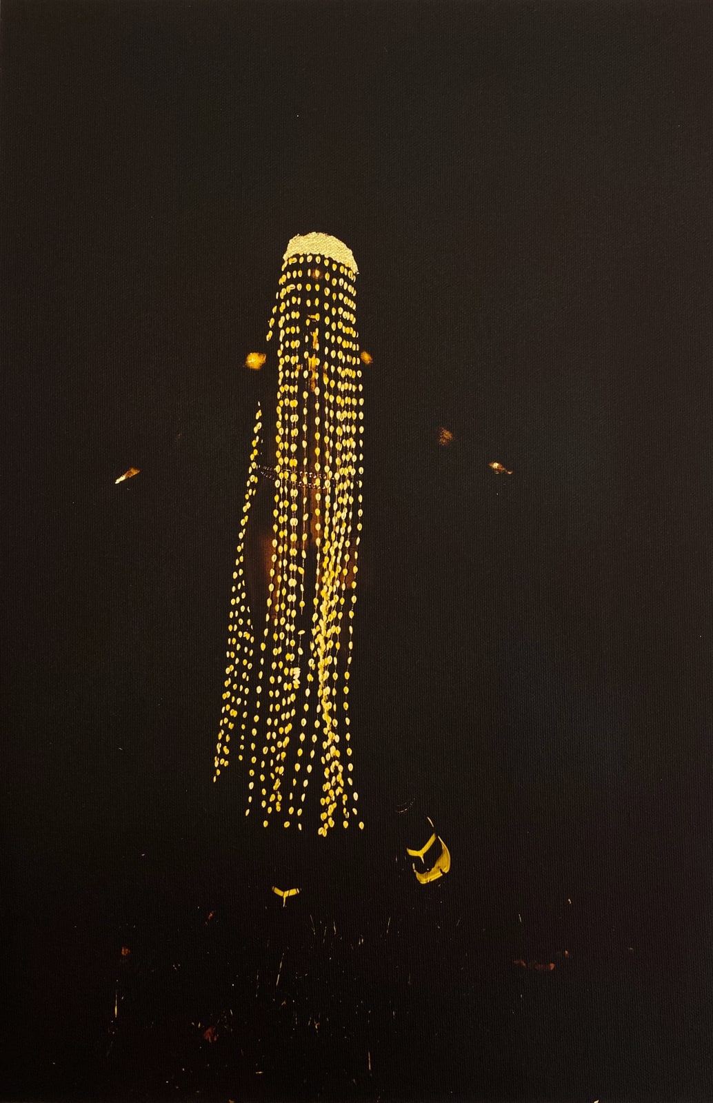 Marc Posso photograph. Gabonese Artist. Young artist. Contemporary african art in Paris. AFIKARIS Gallery. Self-taught Photographer. Photography printed on canvas. Diversity of the African continent. Gold photography.