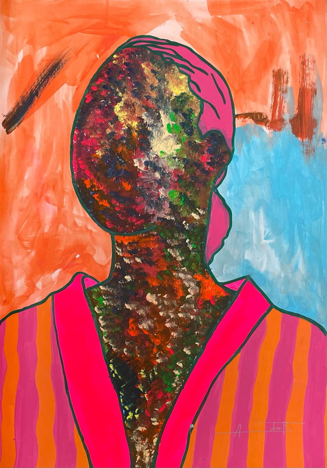 Ajarb Bernard, I know am beautiful, 2021