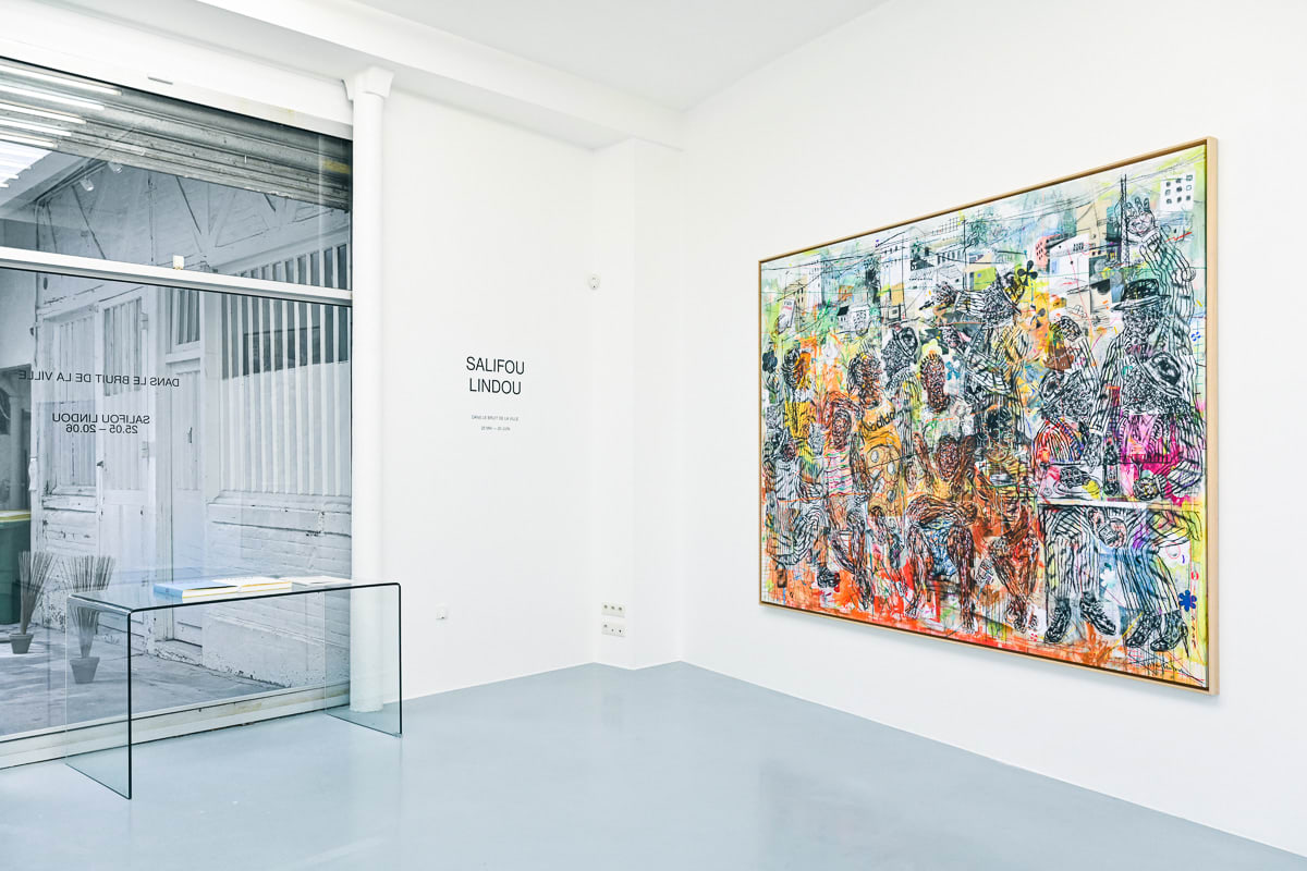 Exhibition View, AFIKARIS gallery. Contemporary African art in Paris.