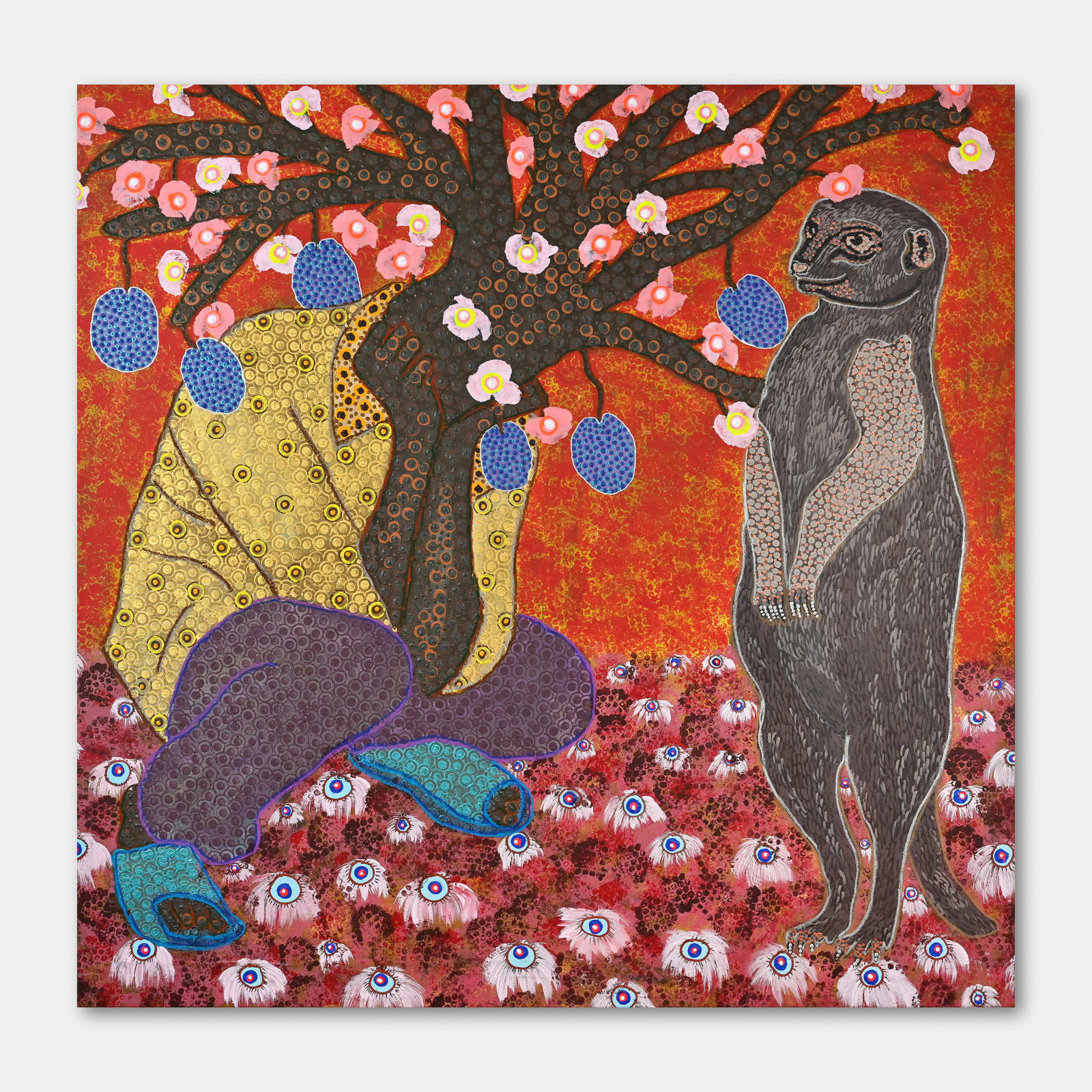 Ousmane Niang, L'arbre accroupi, 2025