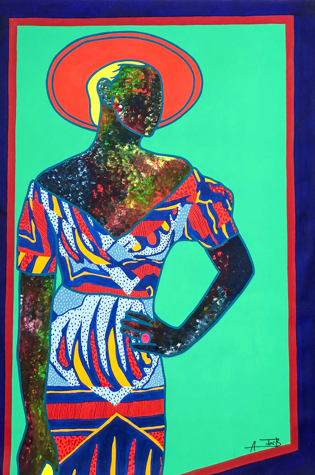 Ajarb Bernard, Beautiful Sawa girl 2 , 2021