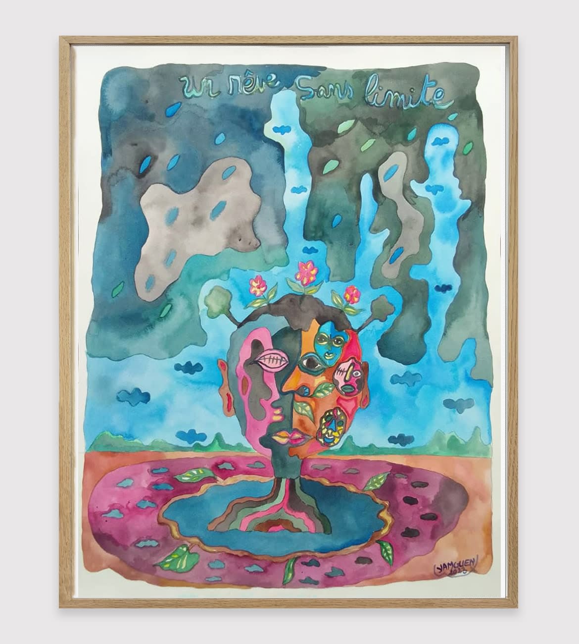 Hervé Yamguen, Un rêve sans limite, 2025