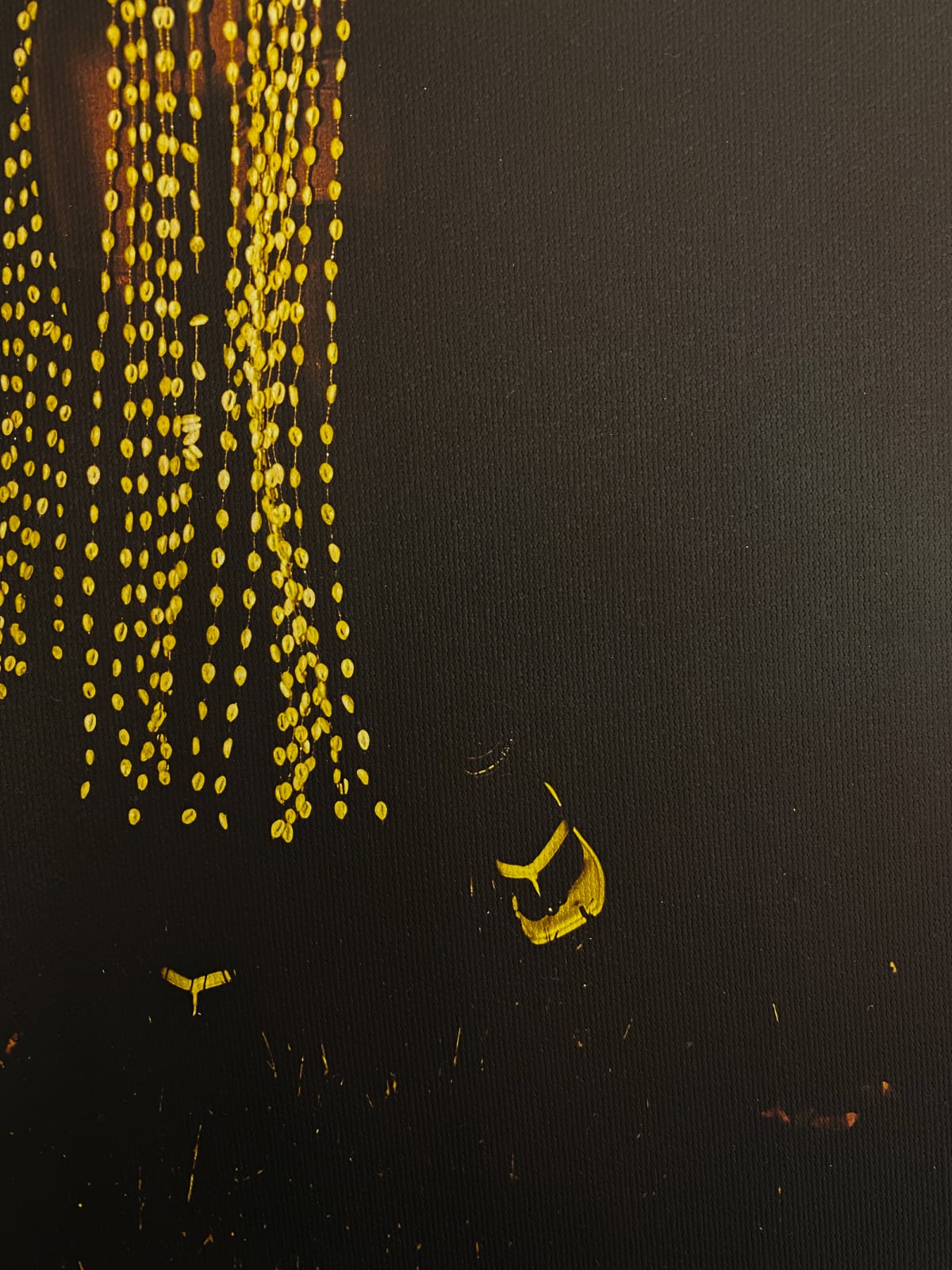 Marc Posso photograph. Gabonese Artist. Young artist. Contemporary african art in Paris. AFIKARIS Gallery. Self-taught Photographer. Photography printed on canvas. Diversity of the African continent. Gold photography.