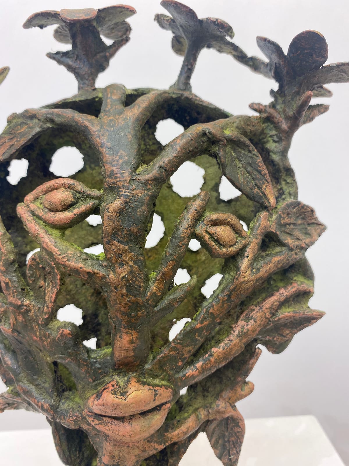 Hervé Yamguen, Visage arbre, 2023