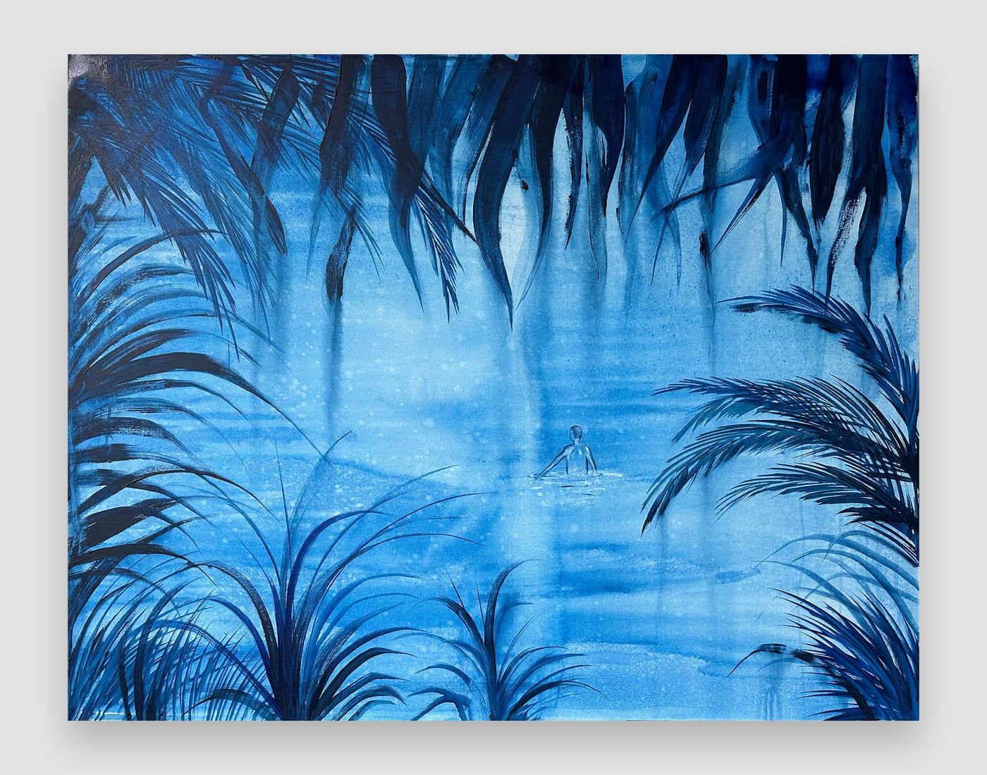 Omar Mahfoudi, The Blue Amazonia, 2024