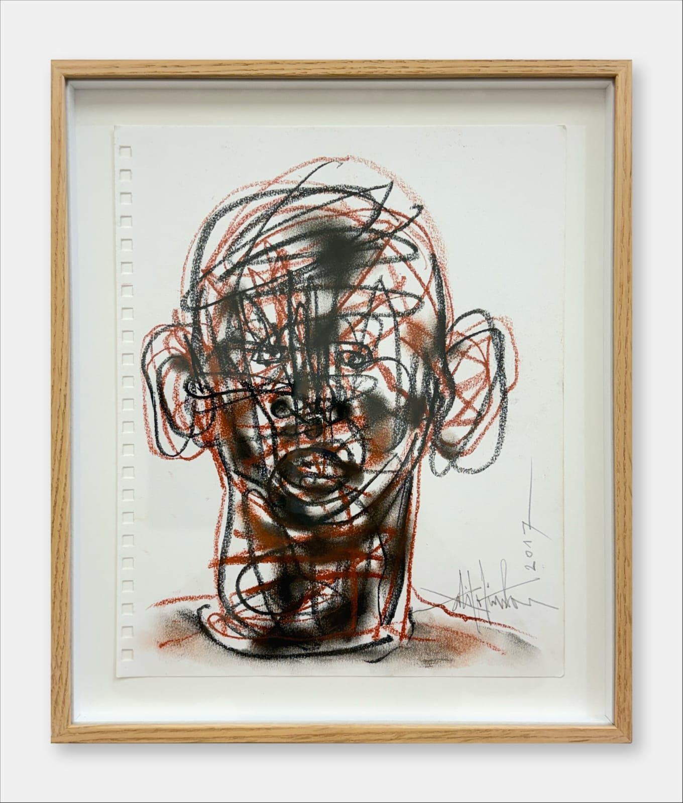 Salifou Lindou, Untitled (Sketchbook P.10), 2017