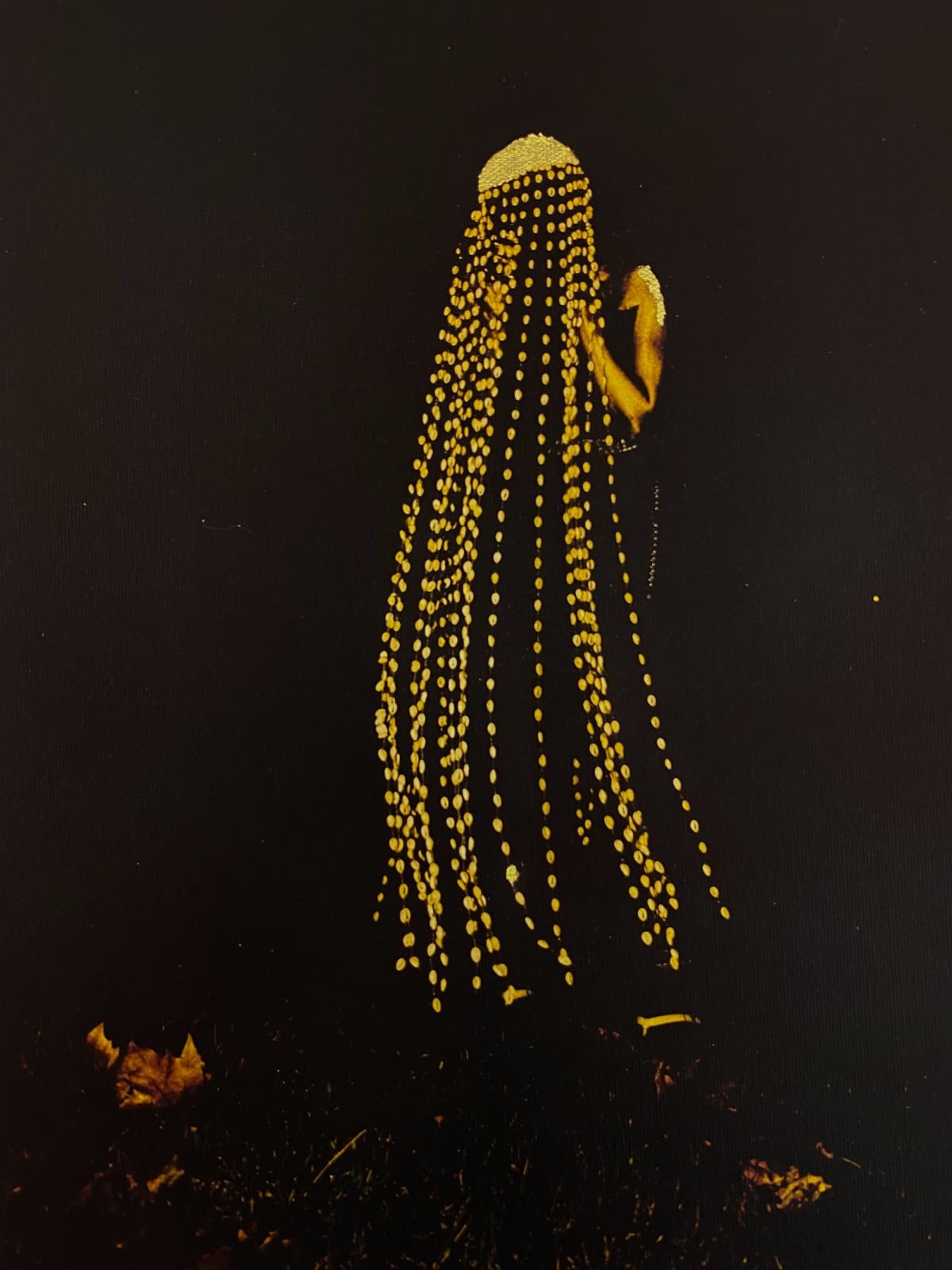 Marc Posso photograph. Gabonese Artist. Young artist. Contemporary african art in Paris. AFIKARIS Gallery. Self-taught Photographer. Photography printed on canvas. Diversity of the African continent. Gold photography.