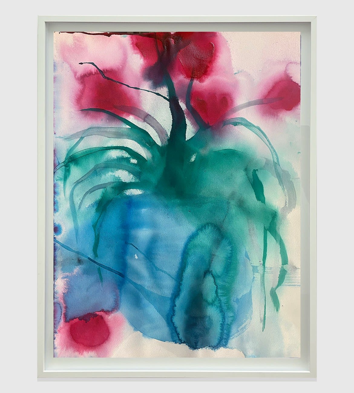 Omar Mahfoudi painting. Moroccan Artist. Contemporary African art in Paris. AFIKARIS Gallery. Acrylic and ink on paper and canvas. Figurative. Abstraction. Cinematic paintings.