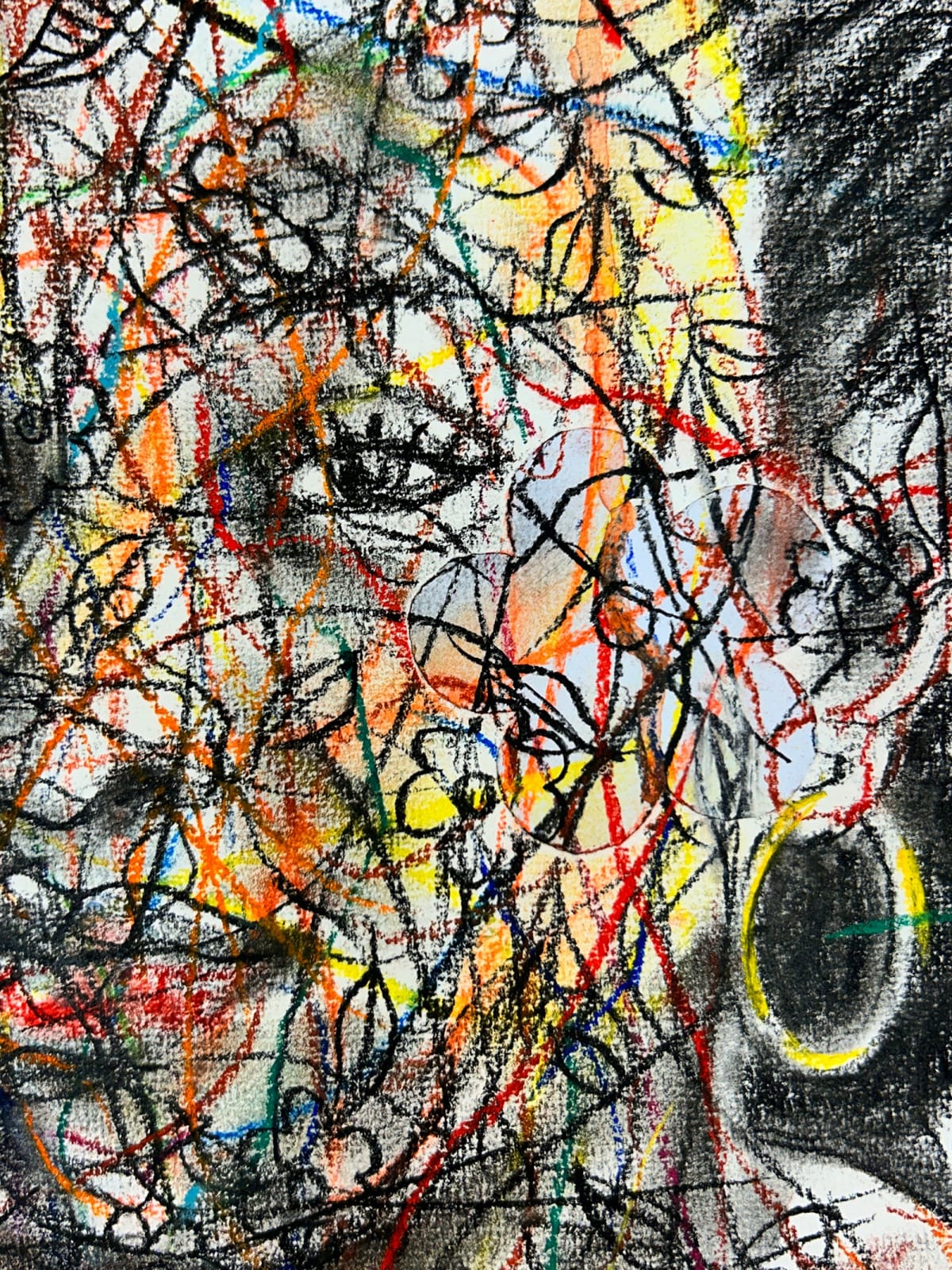 Salifou Lindou, La dame au café, 2024