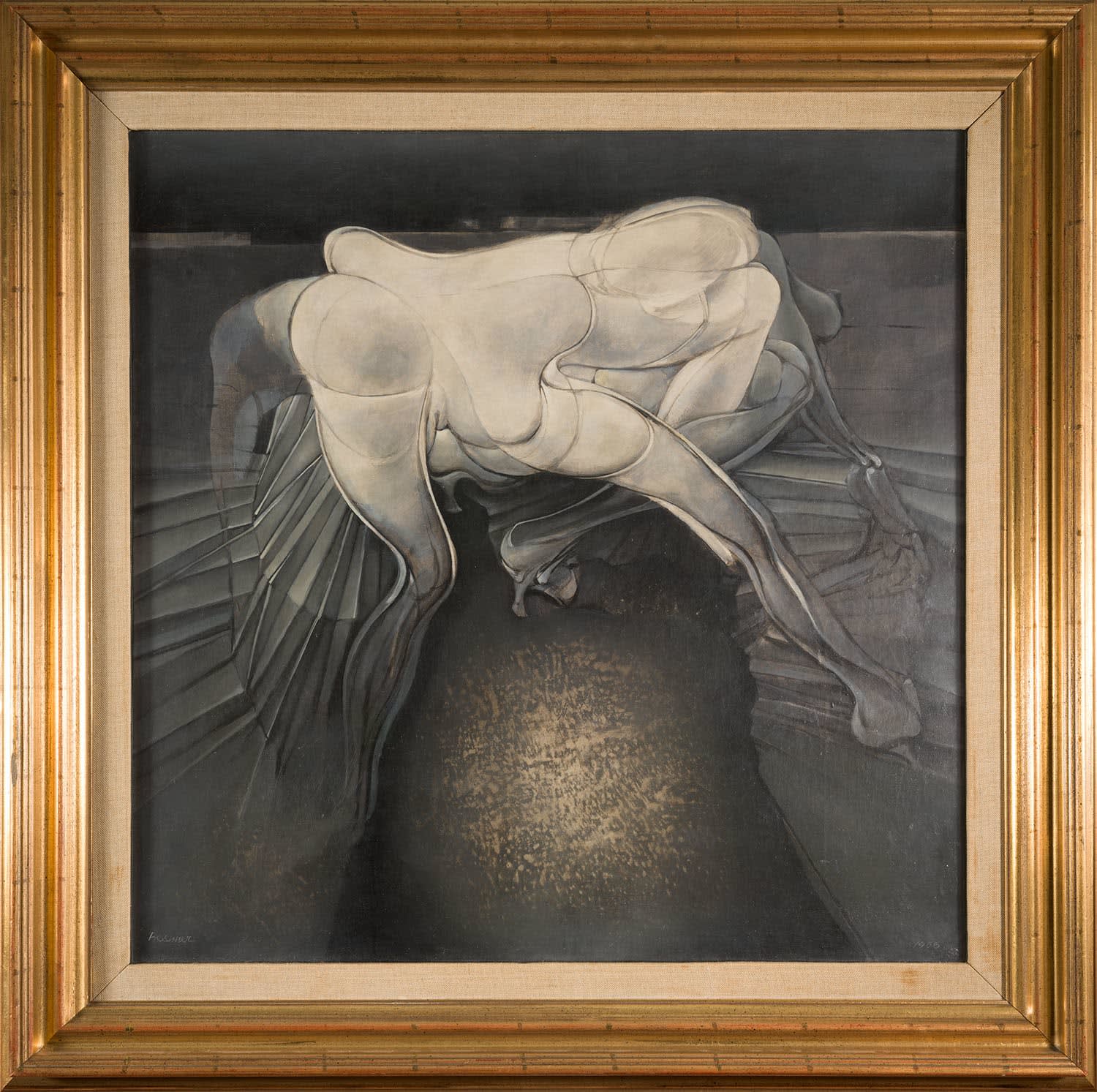 Hans Bellmer Nude Descending 1955