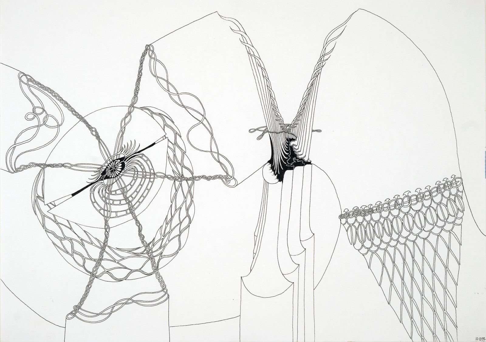 Ann Churchill 10.12.1974 Daily Drawing