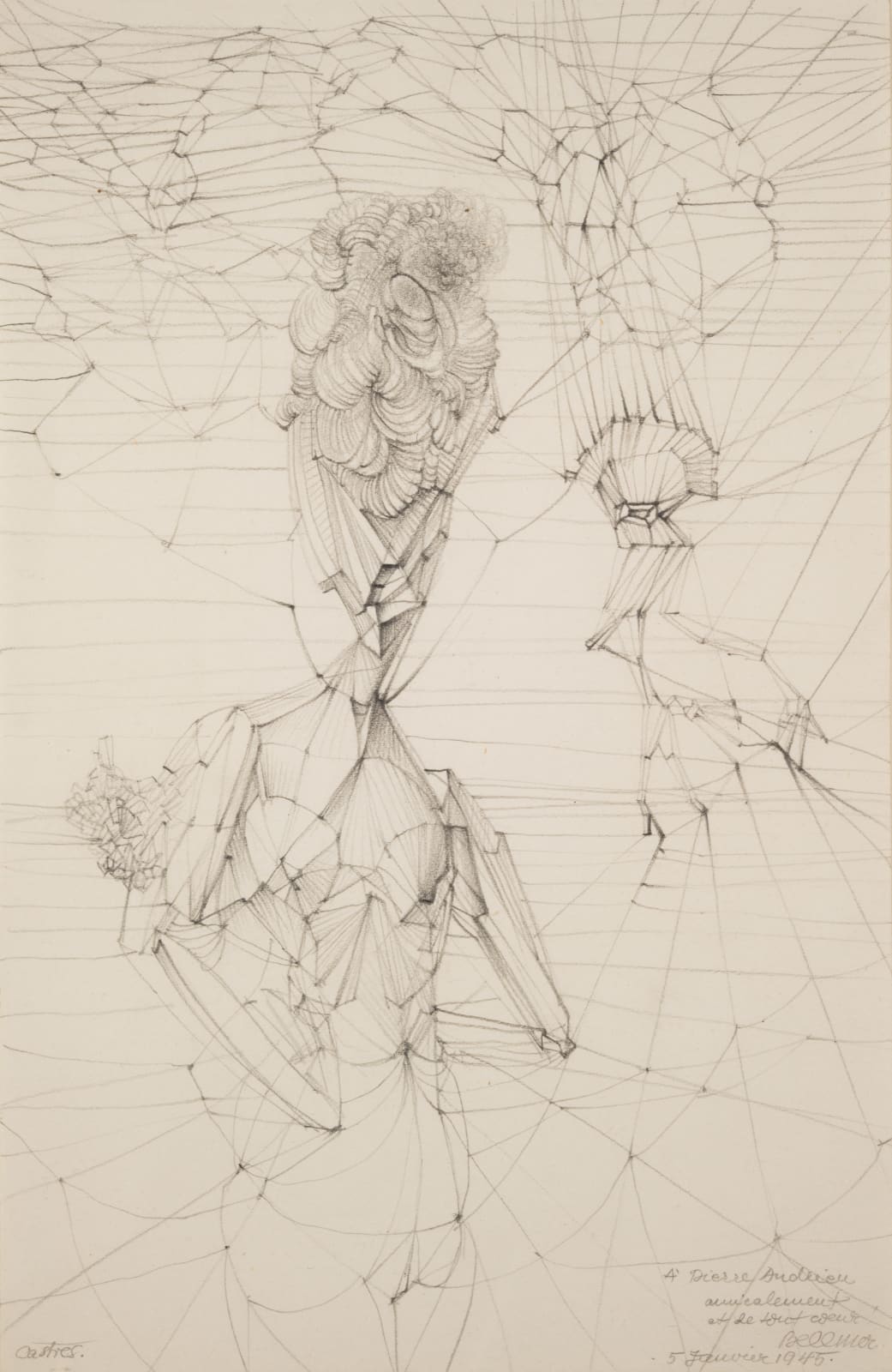 Hans Bellmer Sans Titre Drawing 1945