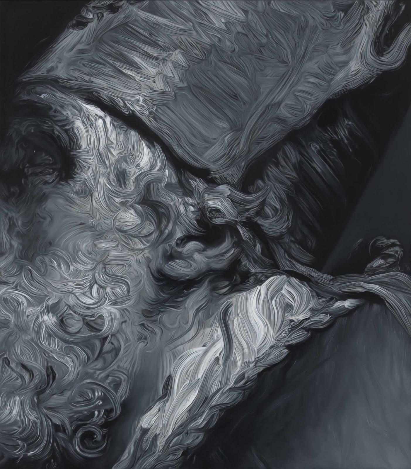 Glenn Brown, Hot Love, 2017