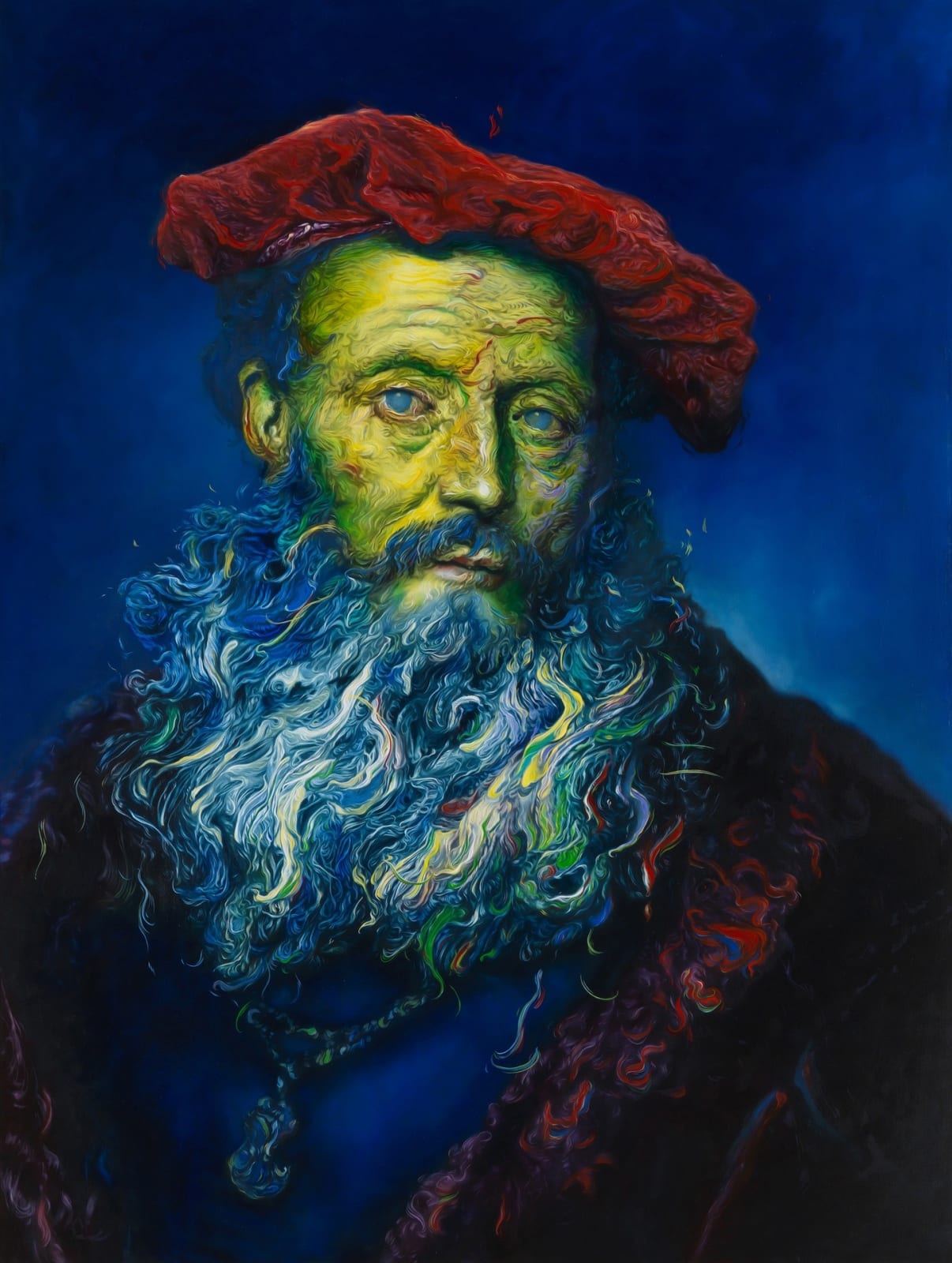 Glenn Brown, Reproduction, 2014