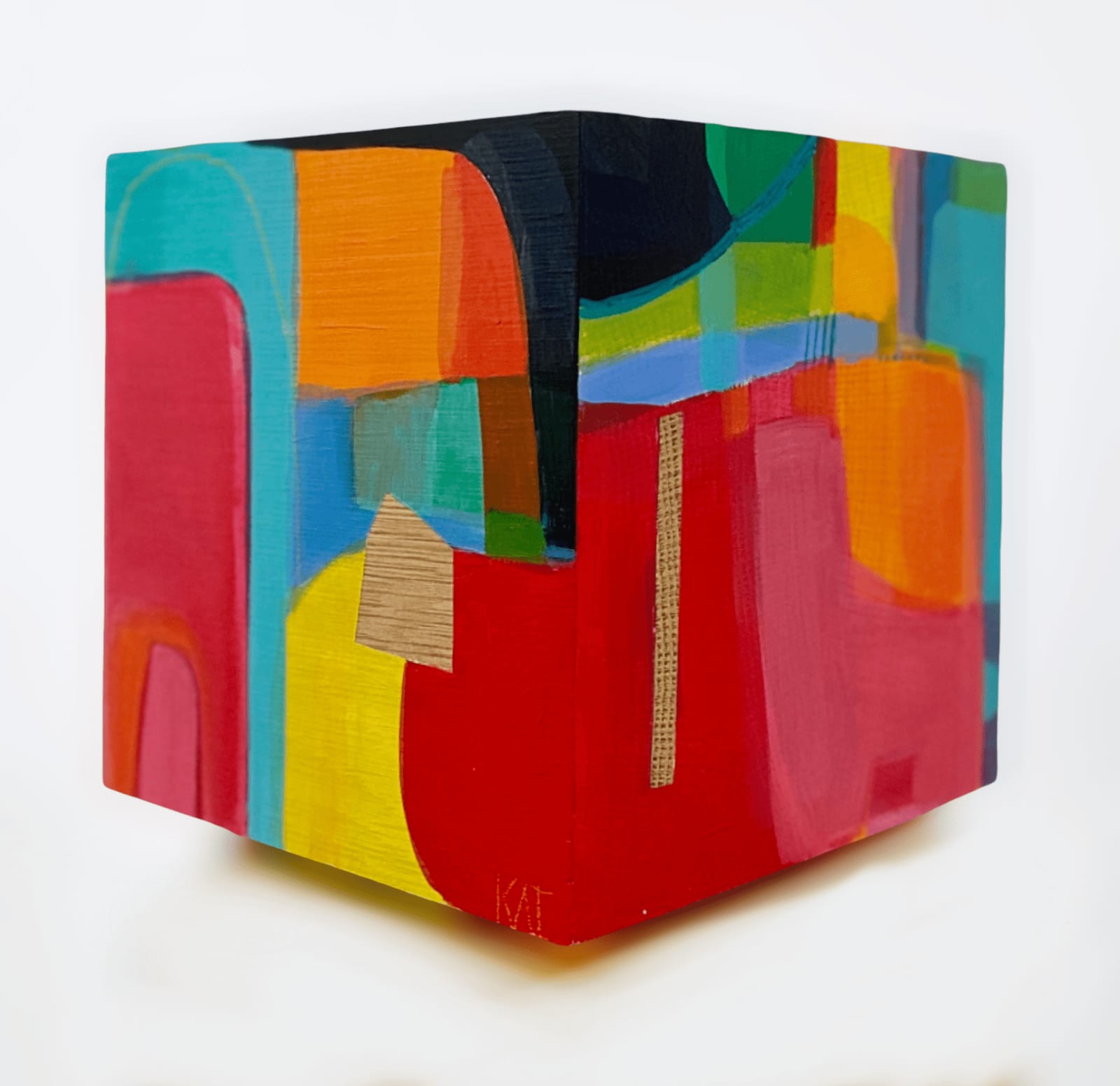Kate Trafeli, Teorica (Wood Block), 2021
