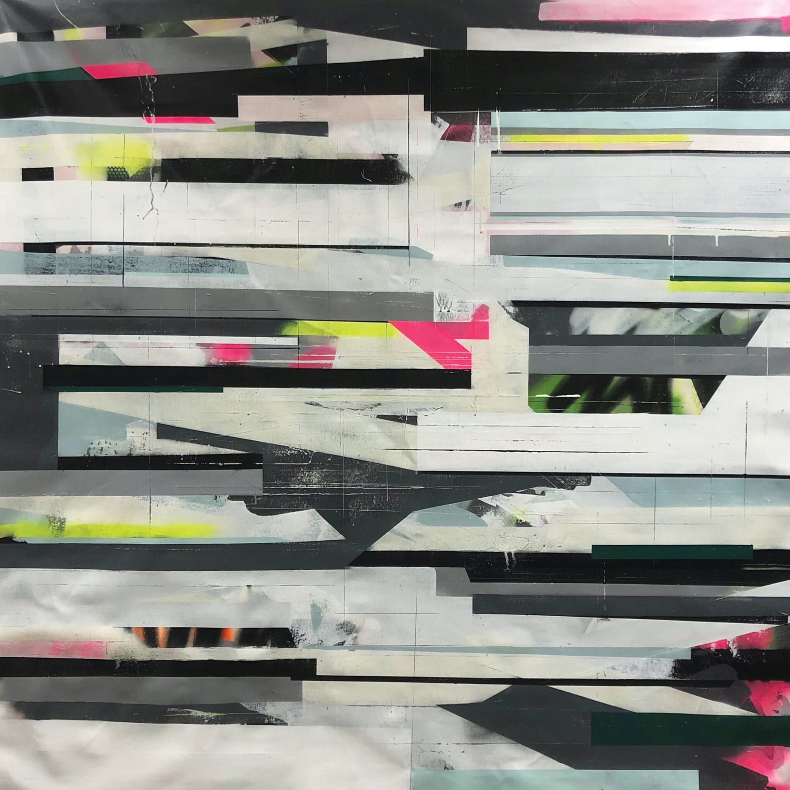 Zandra Stratford, While Colour Lights Up Your Face, 2019