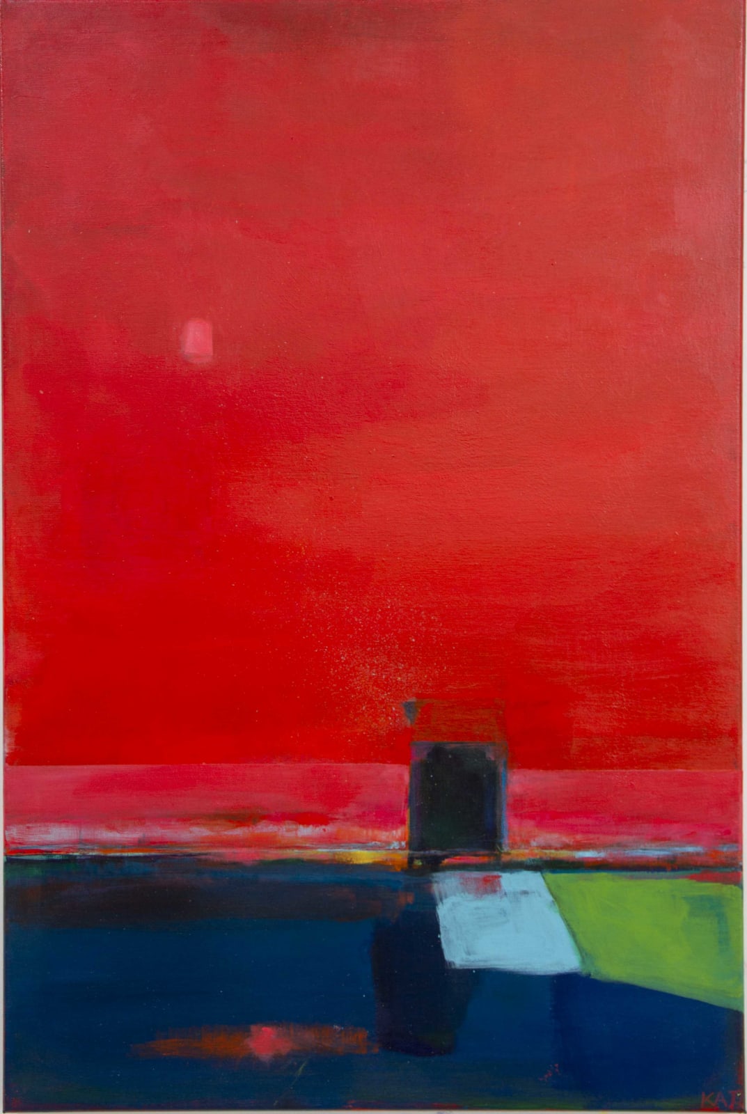 Kate Trafeli, Red + Door (Untitled), 2019