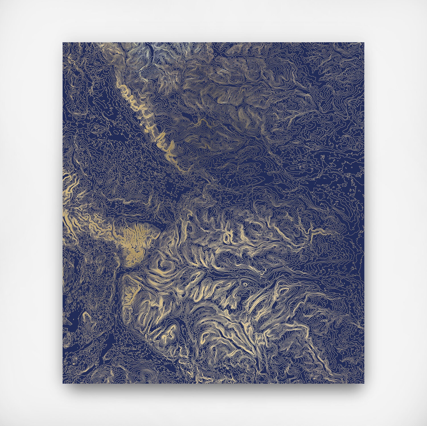 Ewan David Eason, Contour Curve The Yorkshire Dales, 2019
