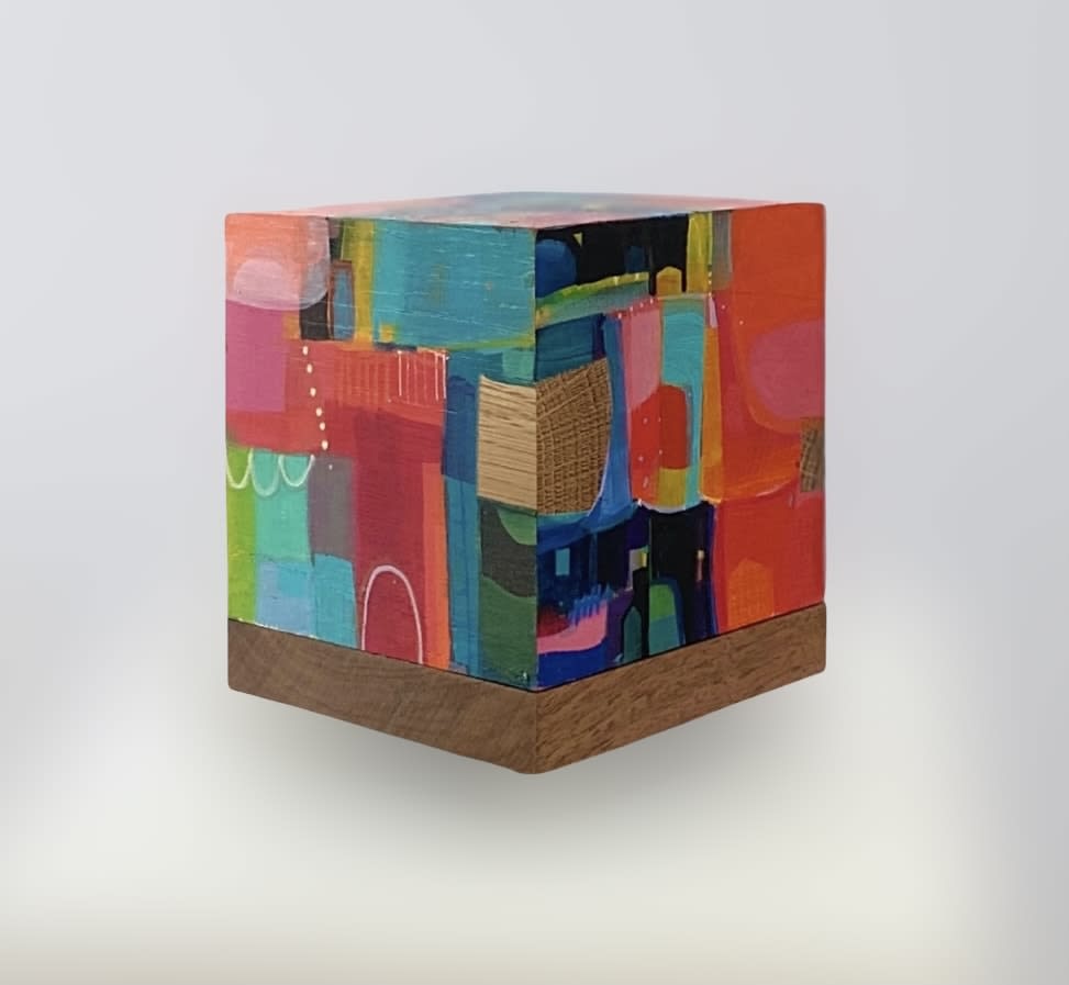 Kate Trafeli, Circo Notturno (Wood Block), 2021