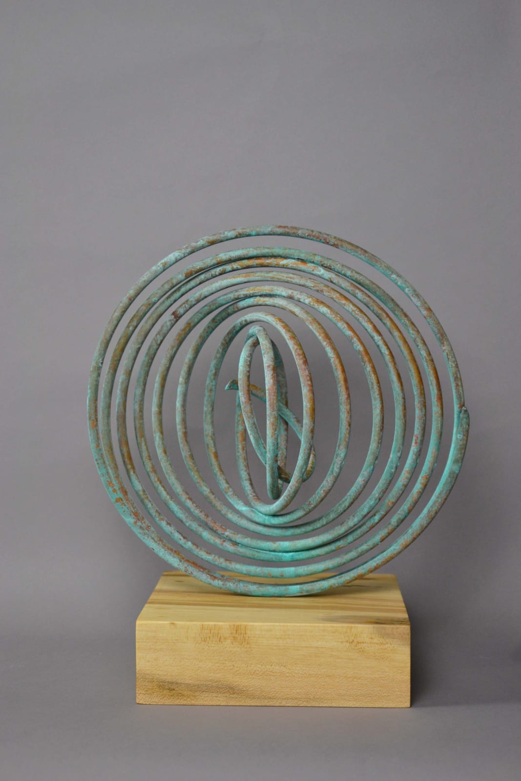 Mark Beattie, Verdigris Spiral, 2016
