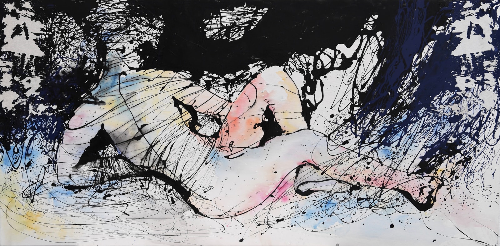 Agnes Pezeu, Odalisque au fil noir-