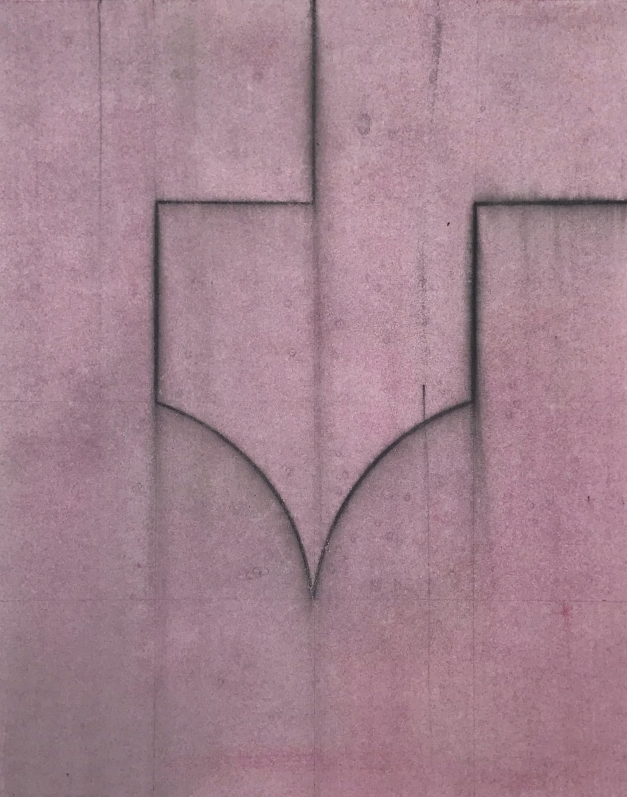 Marion Piper, The Link (Pink/A/4), 2017