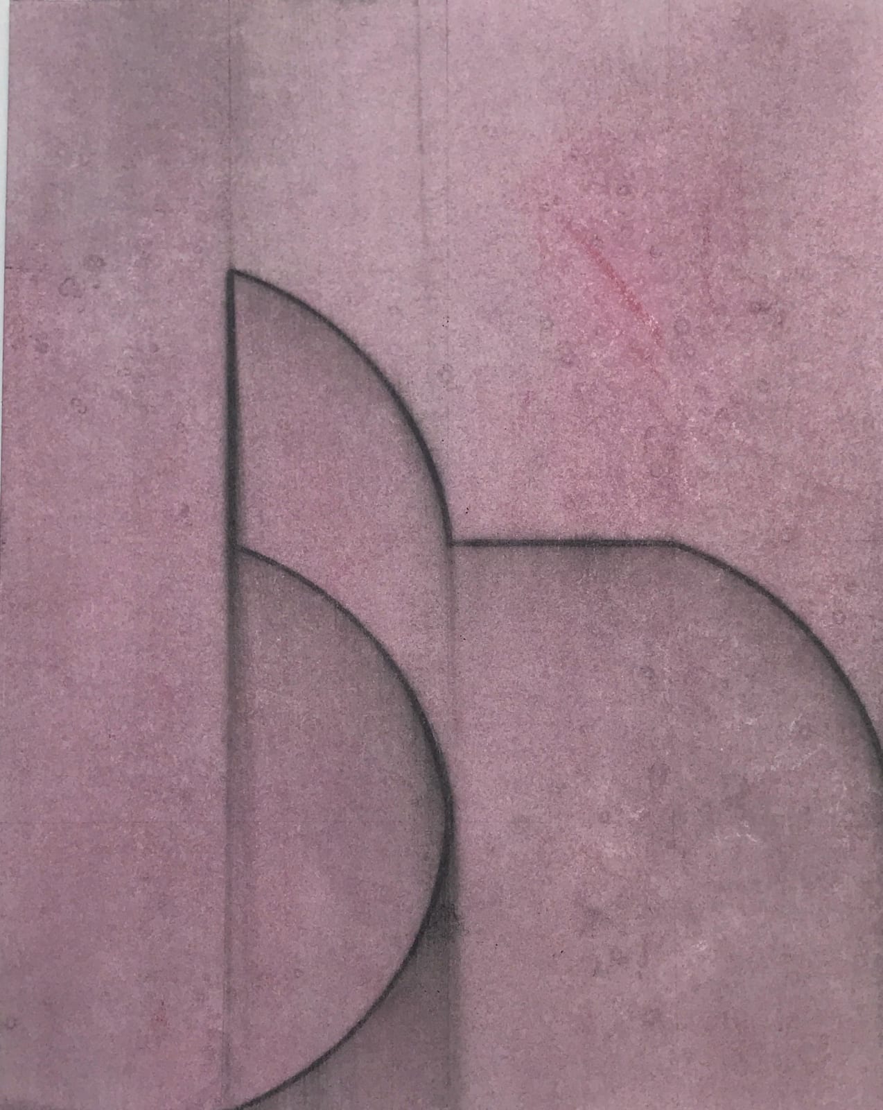 Marion Piper, The Link (Pink/A/5 ), 2017