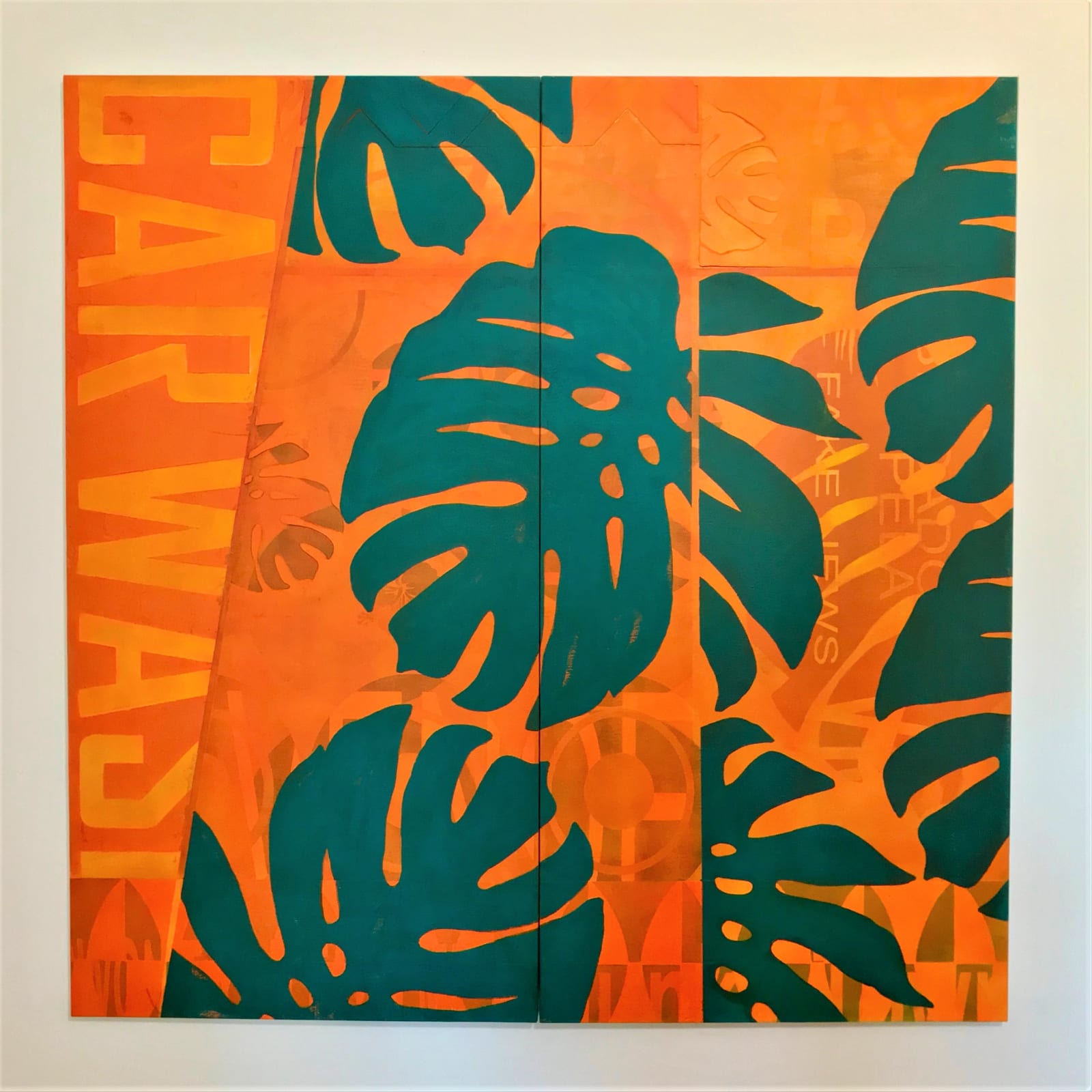 RICHARD HOEY, LAVA JATO LARANJA/ORANGE CAR WASH, 2020
