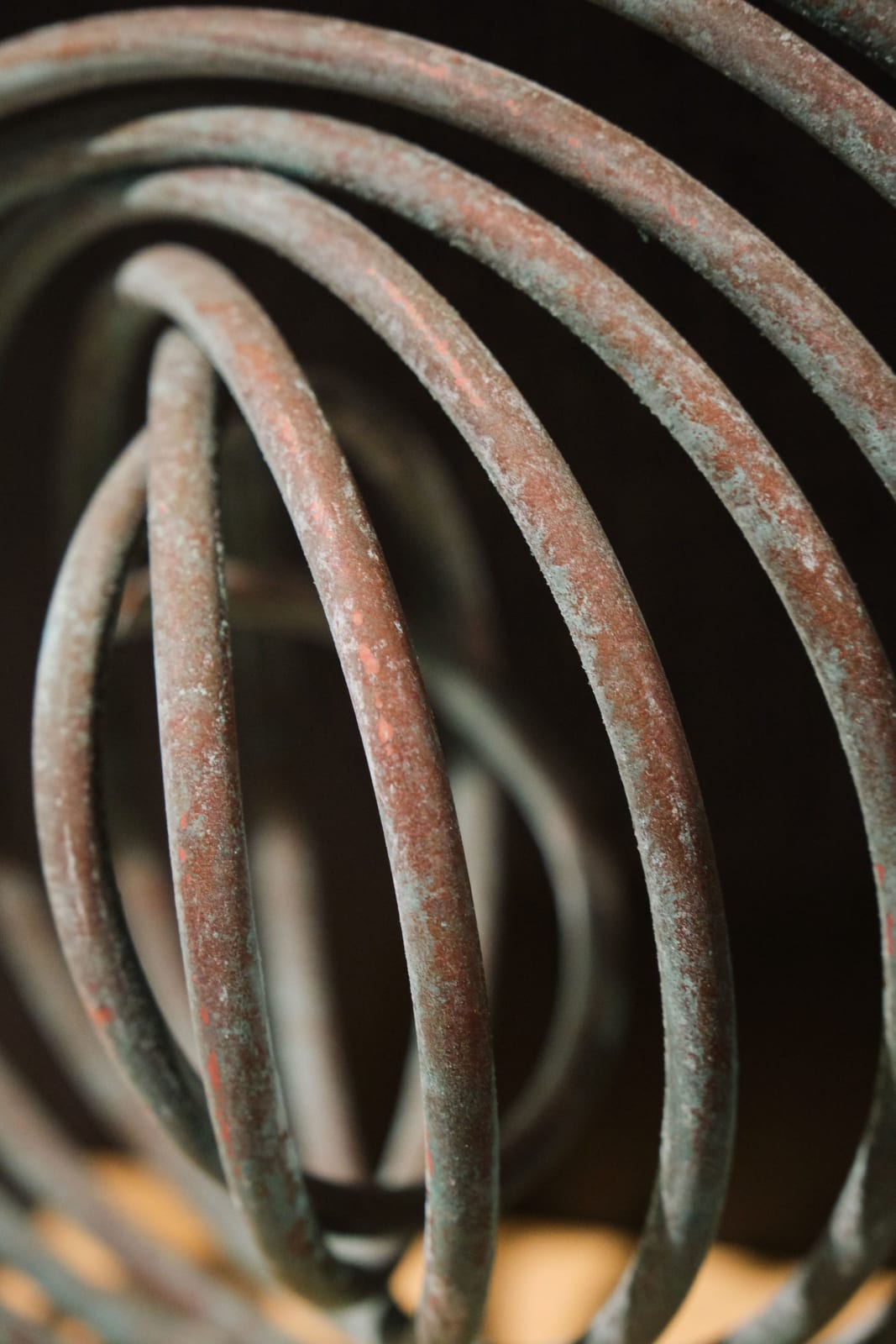 Mark Beattie, Verdigris Spiral, 2016