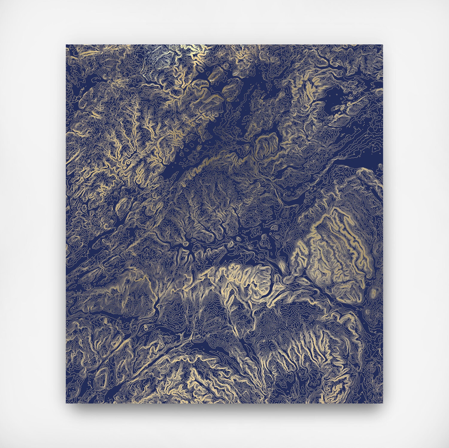 Ewan David Eason, Contour Curve Brecon Beacons, 2019
