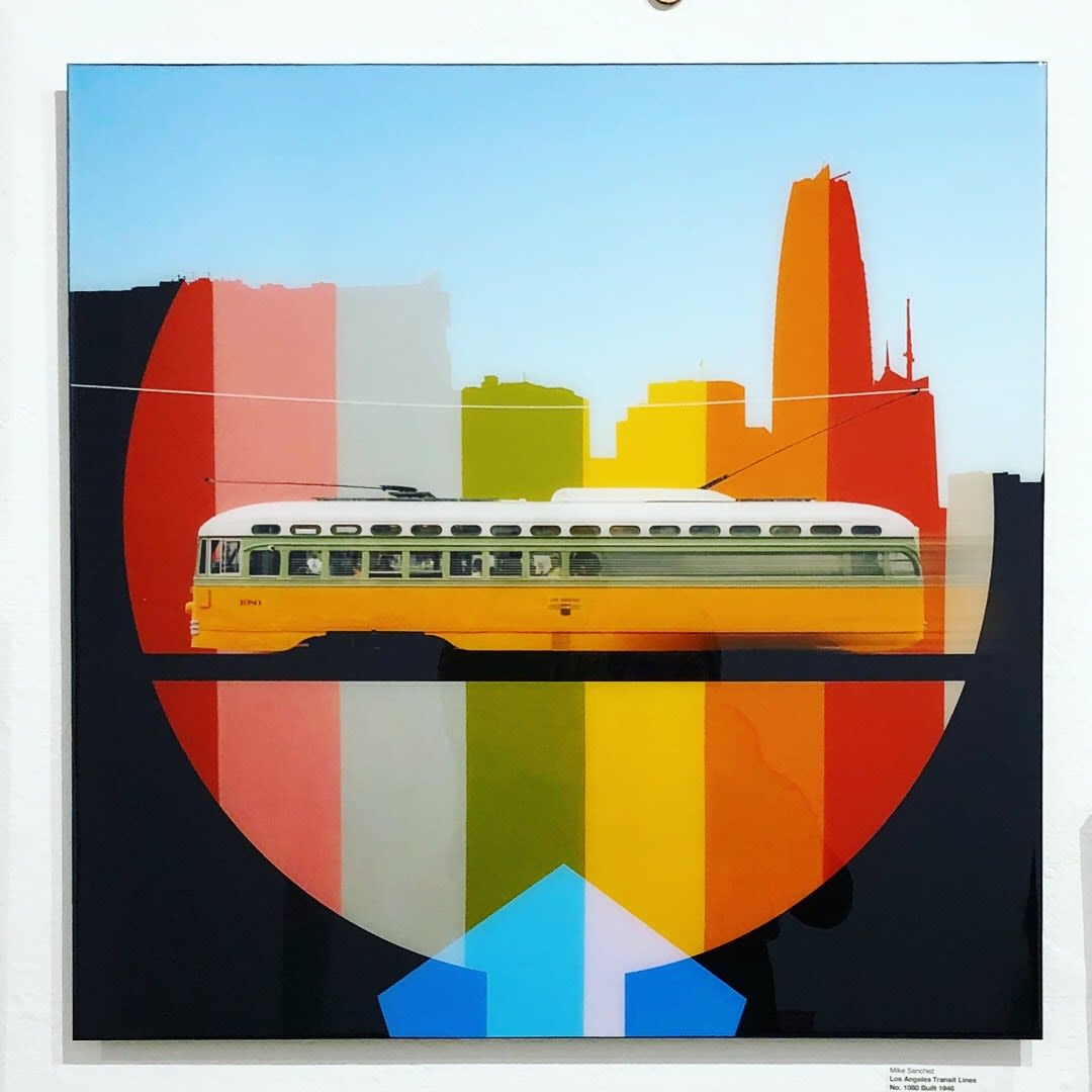 Mike Sanchez, San Francisco Streetcar, Los Angeles Transit Line 1080, Built 1946 , 2018
