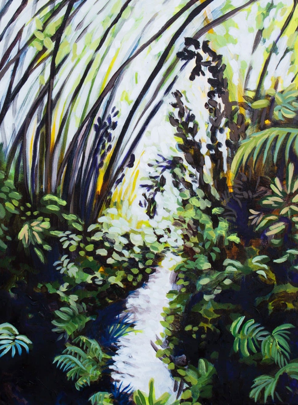 Adele Gilani, Road to Hana, Study, 2019