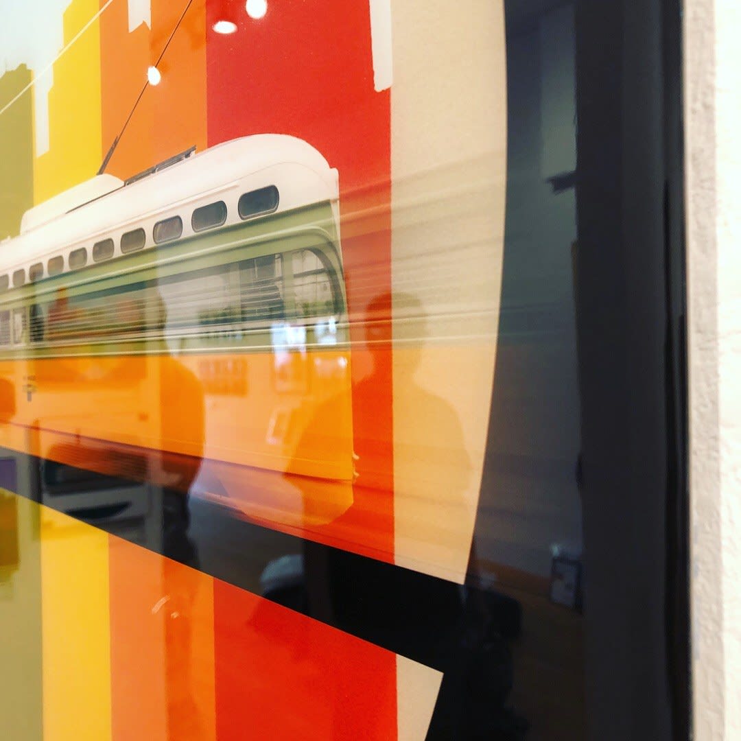 Mike Sanchez, San Francisco Streetcar, Los Angeles Transit Line 1080, Built 1946 , 2018