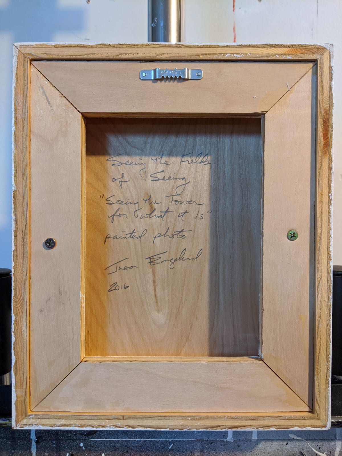 Jason Engelund, Seeing the Fields of Seeing, Seeing the Tower for What it Is, 2016