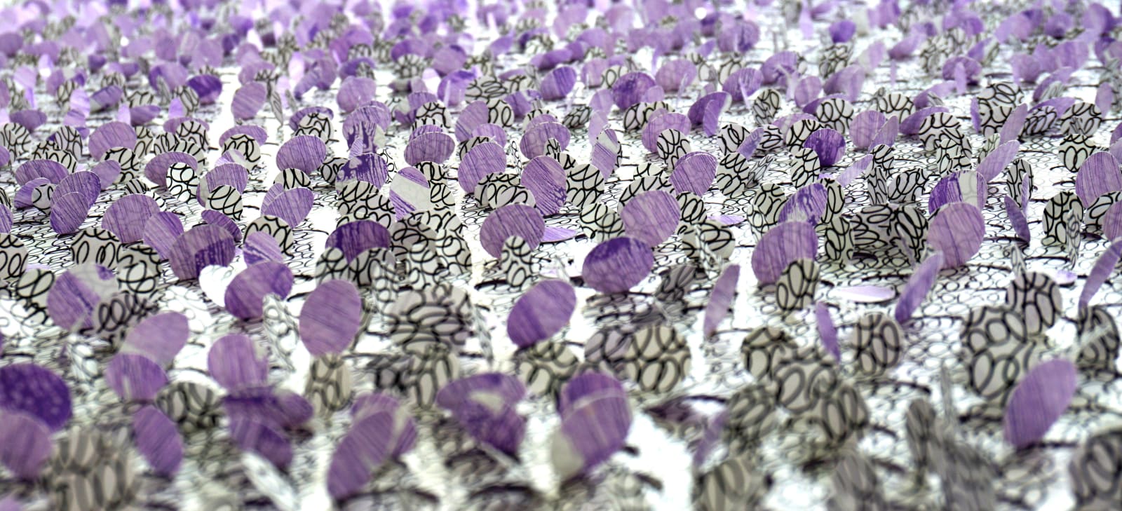 Bozena Kaluga, Purple, 2022